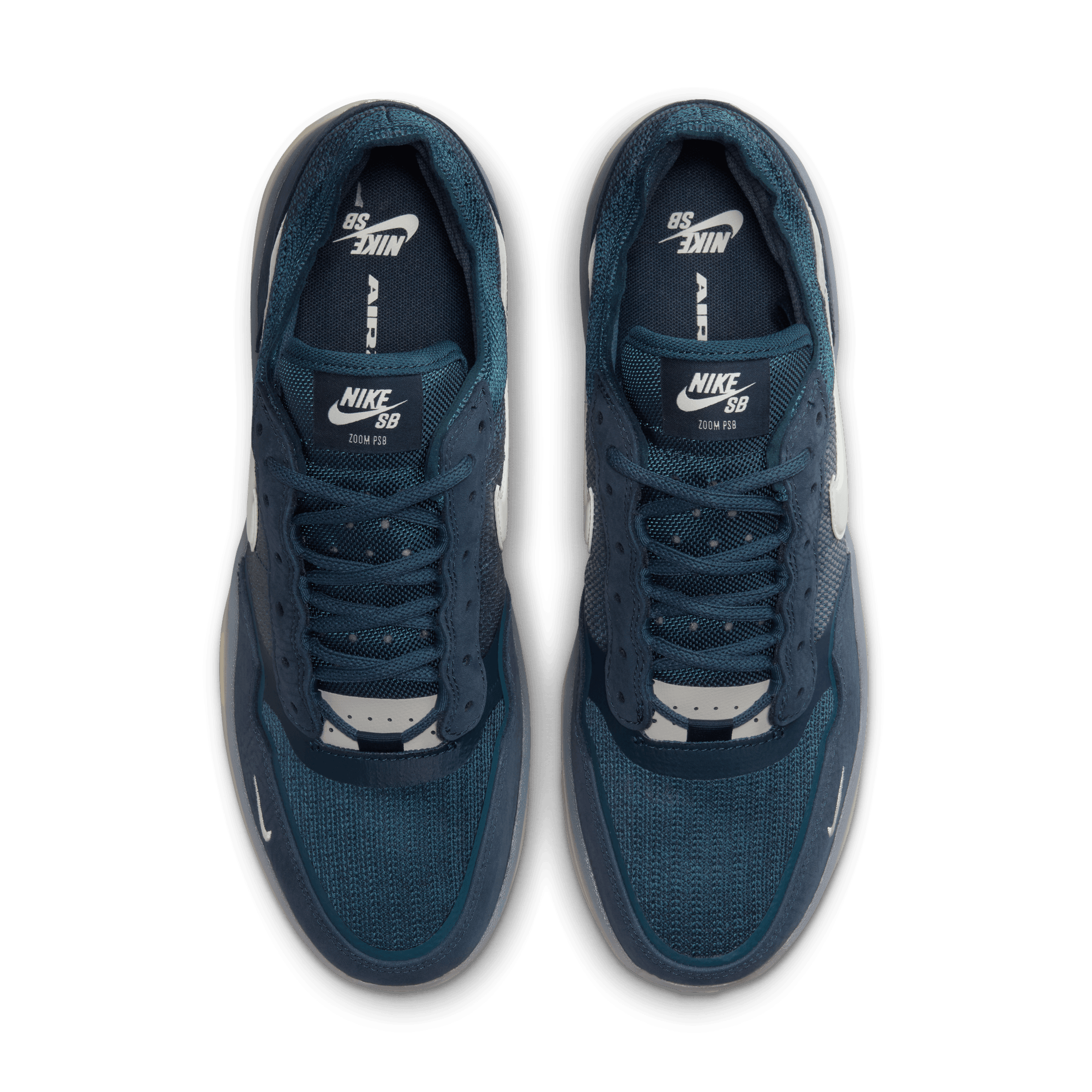 Navy Blue PS8 Nike SB Skate Shoe Top