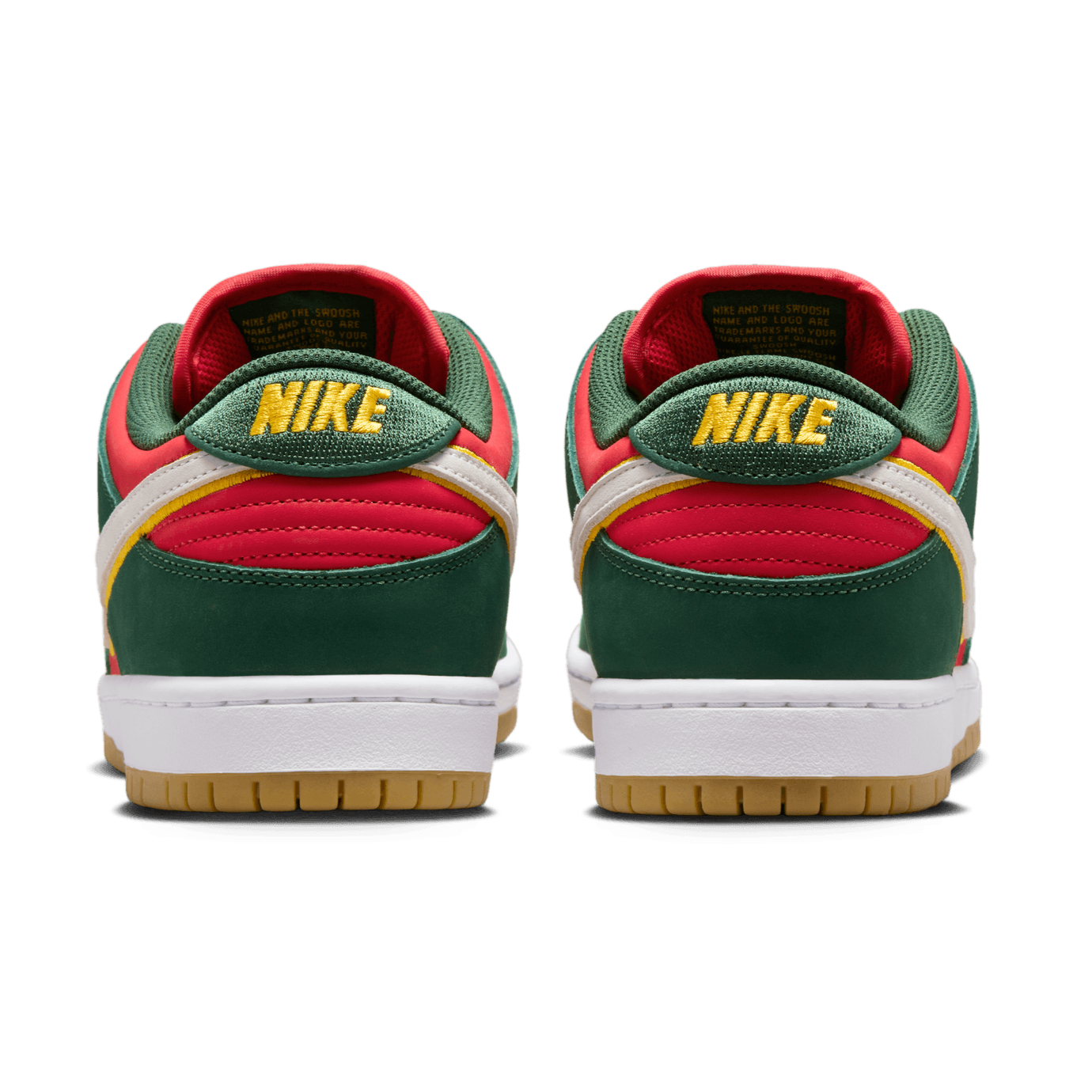 Supersonics Nike SB Dunk Low Pro Premium Skate Shoe Back