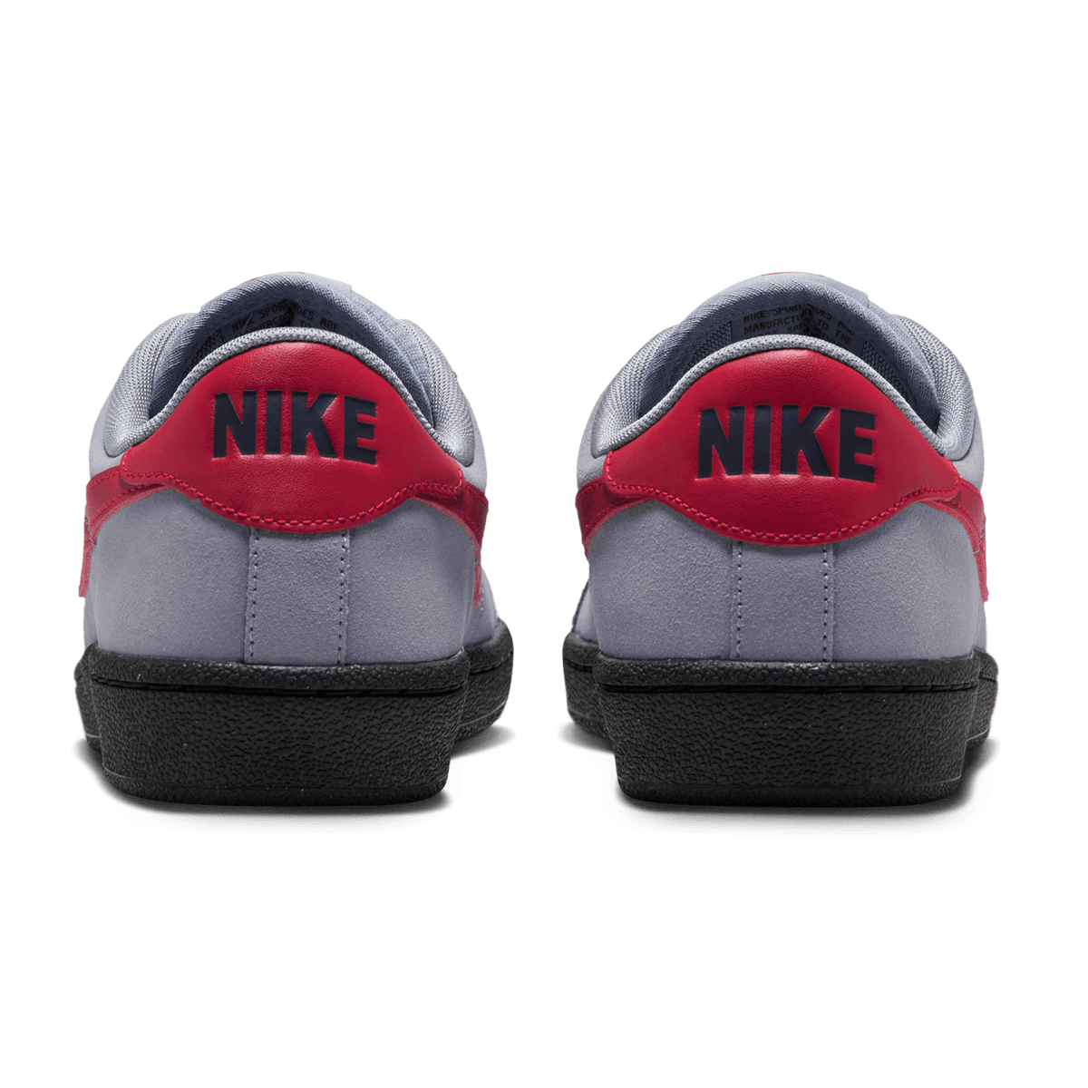 Stealth Grey Tennis Classic Nike SB Skate Shoe Back