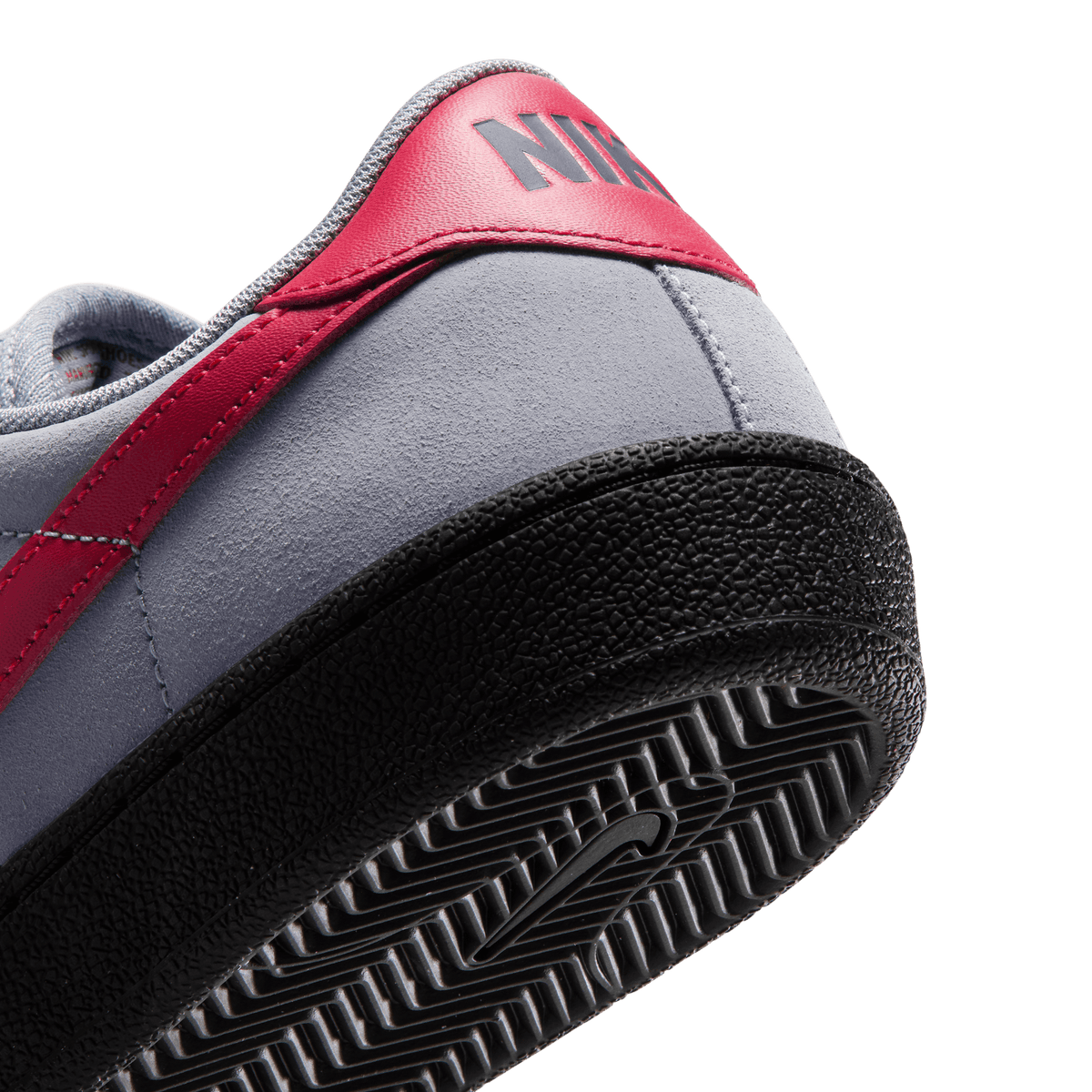 Stealth Grey Tennis Classic Nike SB Skate Shoe Detail