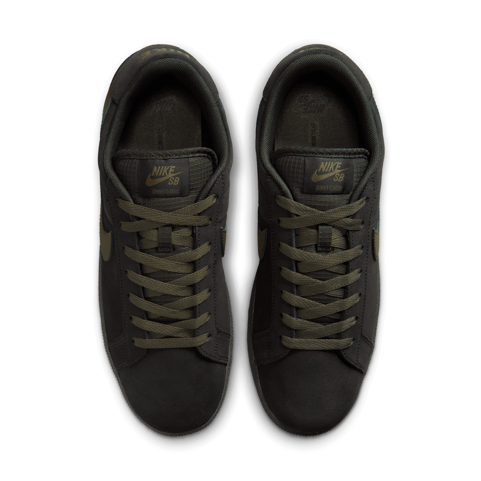 Deep Pewter Tennis Classic Nike SB Skate Shoe Top