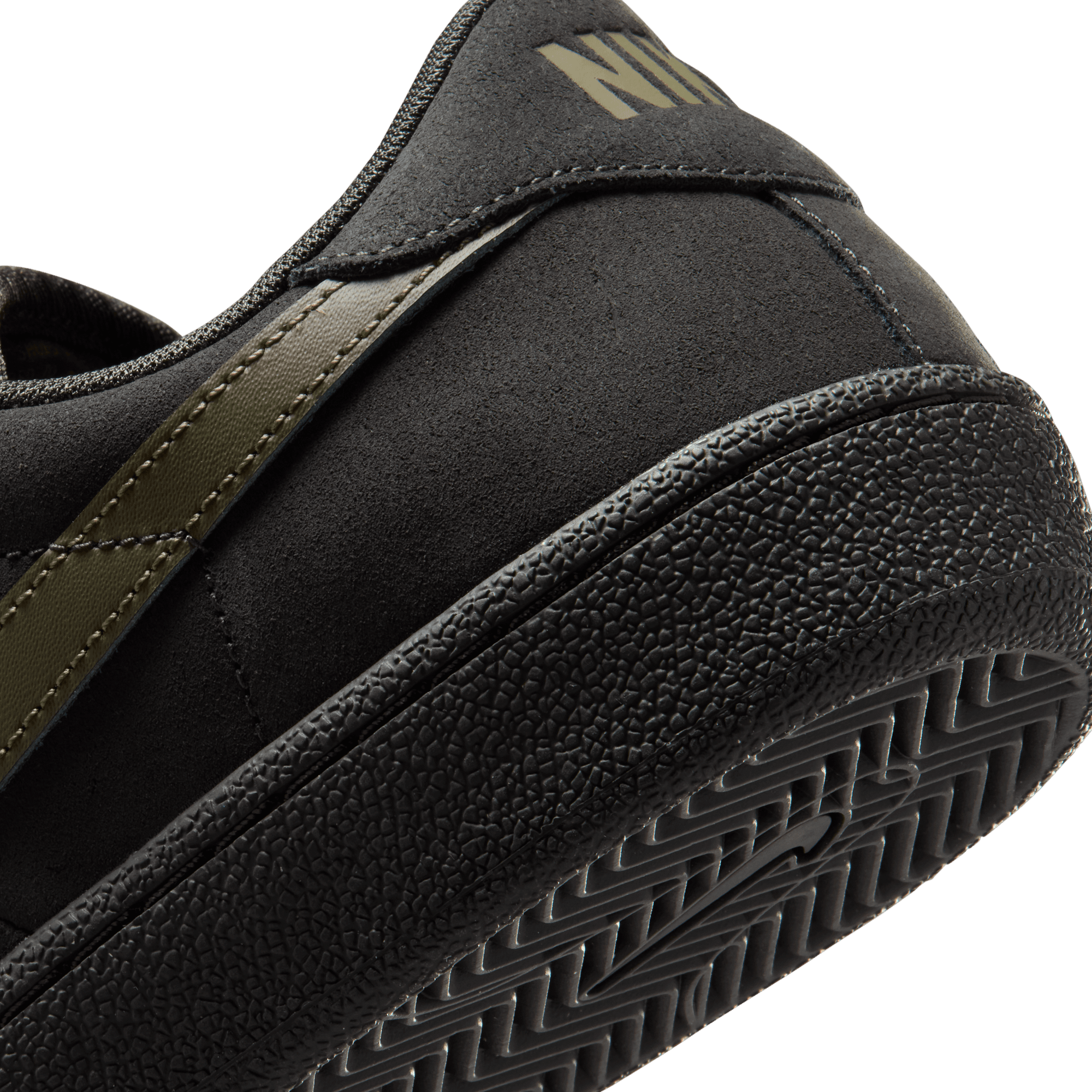 Deep Pewter Tennis Classic Nike SB Skate Shoe Detail
