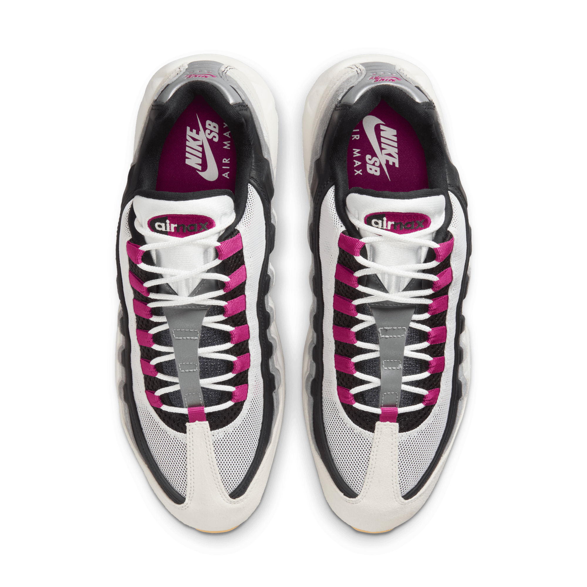 Cactus Flower Air Max 95 Nike SB Skate Shoe Top