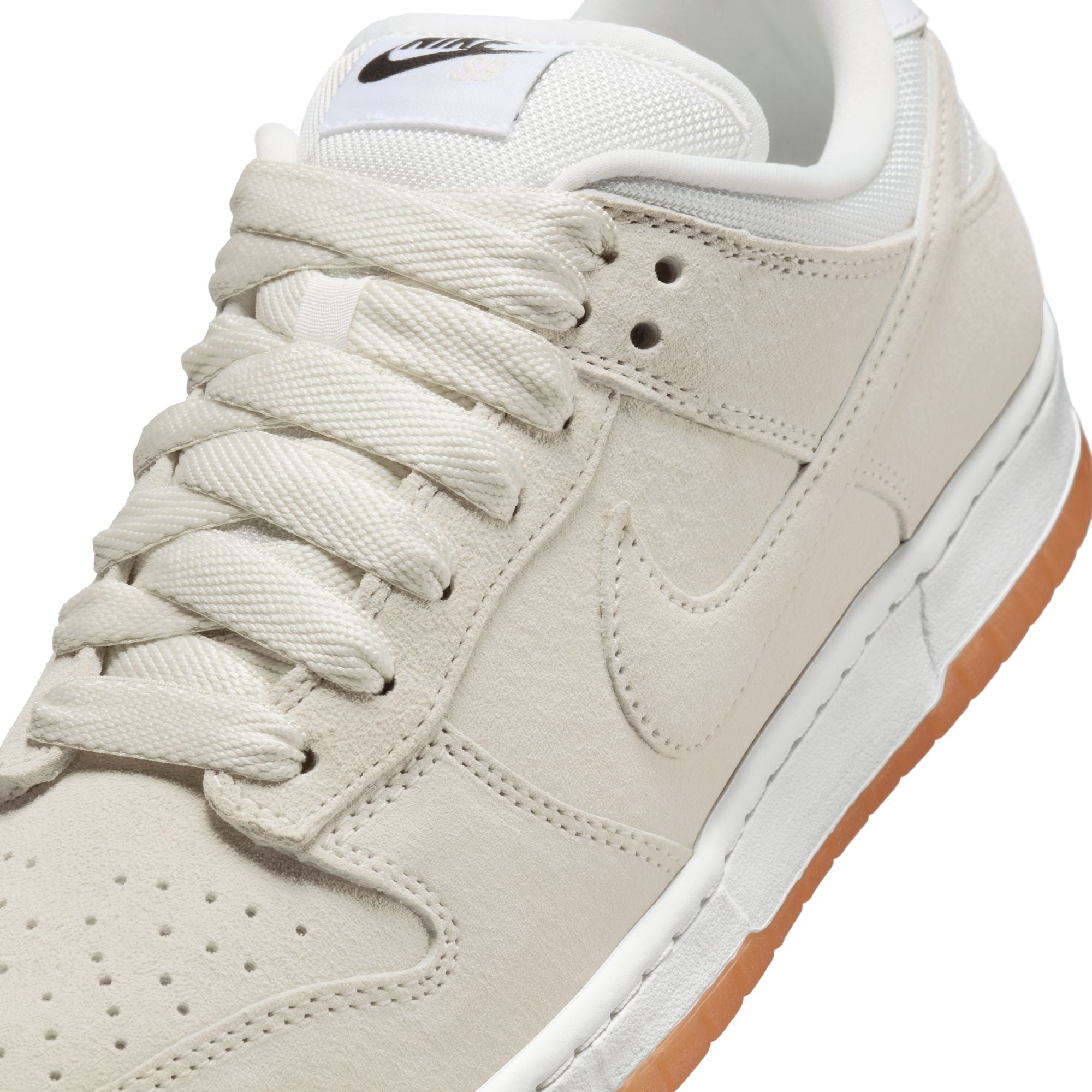Pale Ivory Nike Sb Dunk Low Pro B Detail