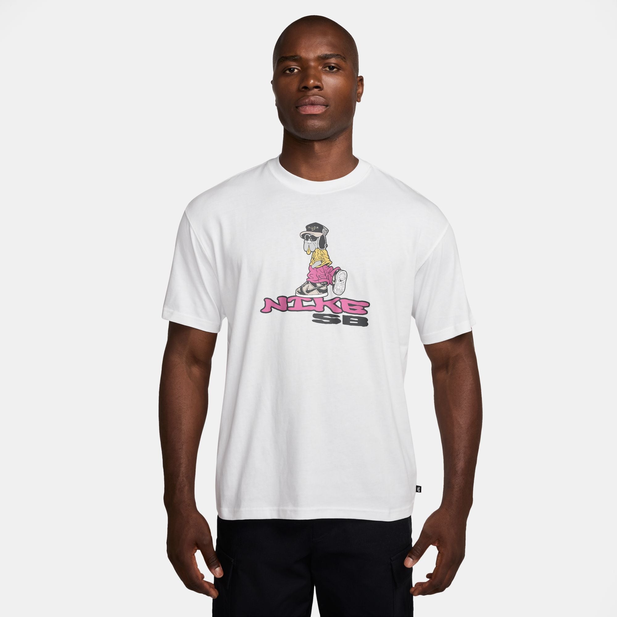 White Dunk Dog Nike SB Tee