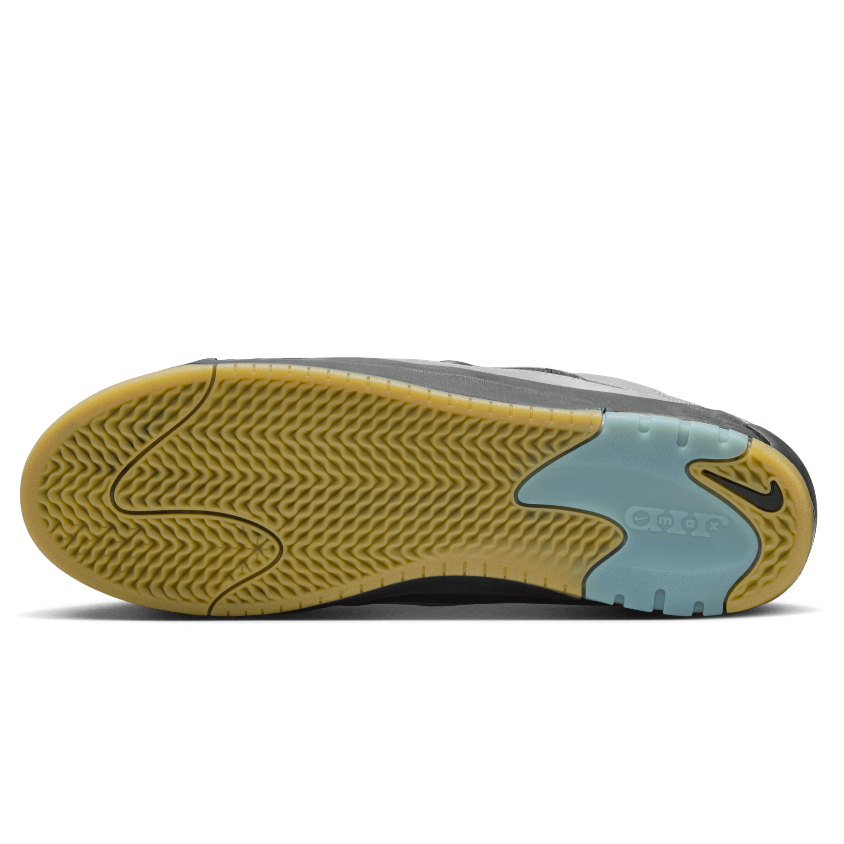 Cool Grey Wair Max 2 Nike SB ISO Skate Shoe Bottom