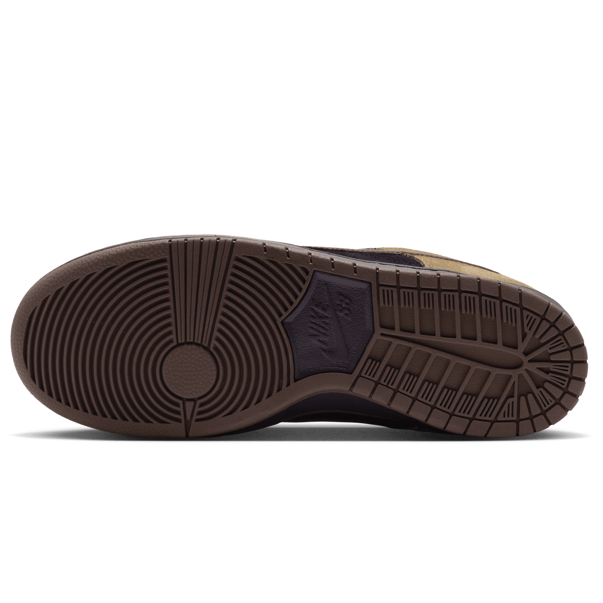Light Chocolate Nike SB Dunk Low Pro Skate Shoe Bottom