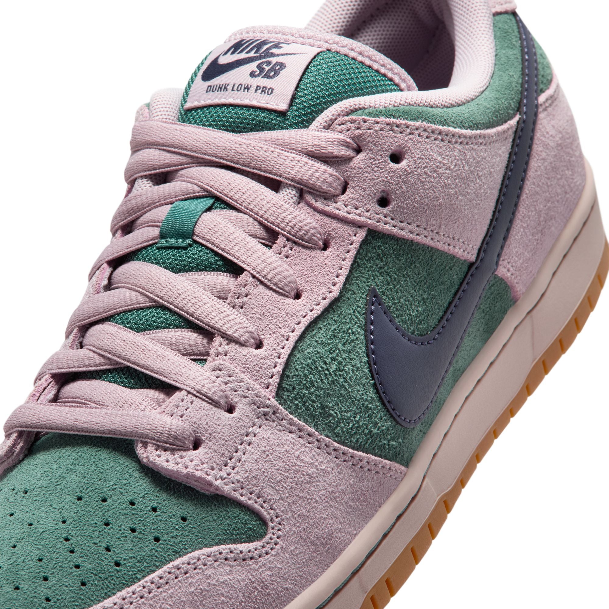Mineral Nike SB Dunk Low Skate Shoe Detail