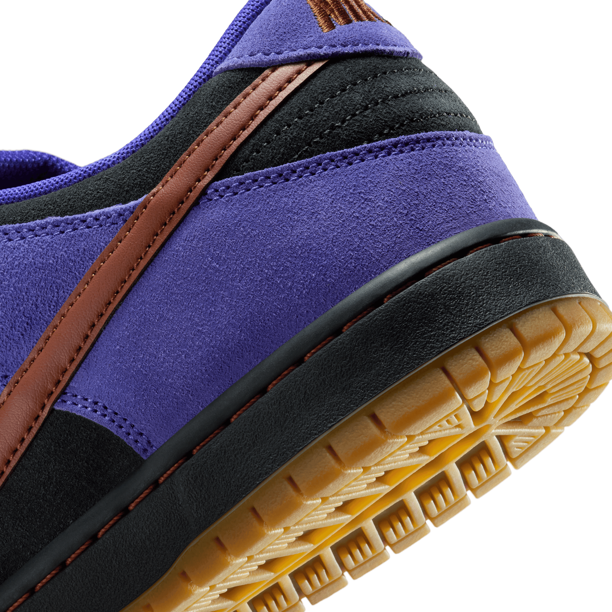 Persian Violet Nike SB Dunk Low Skate Shoe Detail