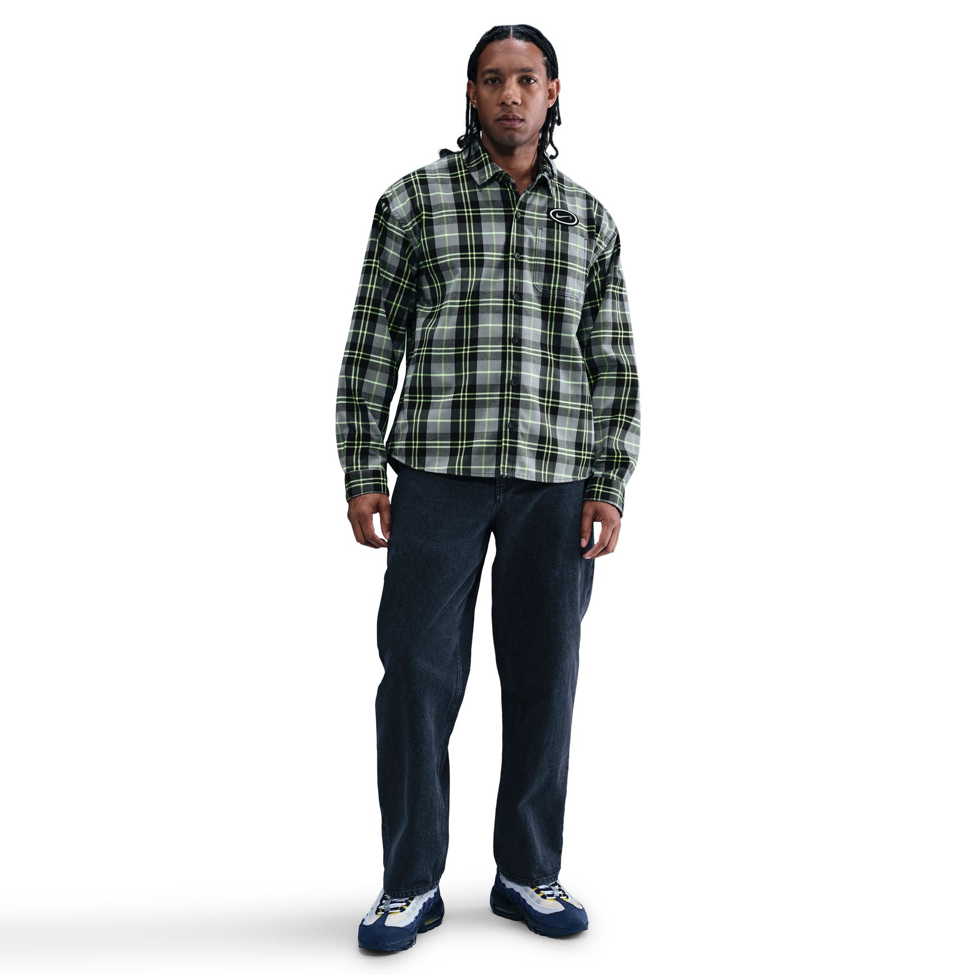 Dark Smoke Grey Eric Koston Nike SB Flannel