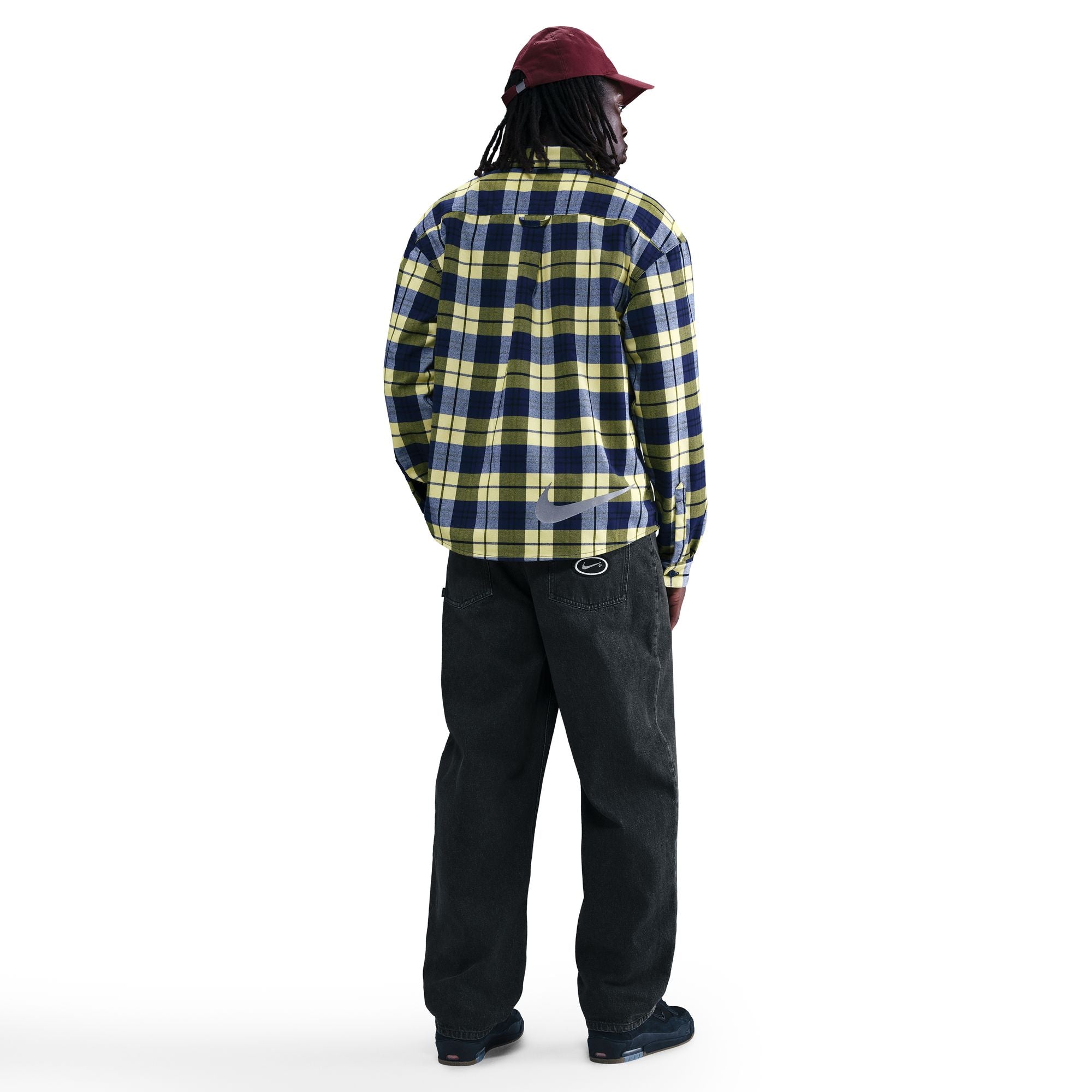 Eric Koston Black Loose Fit Nike SB Pants Back