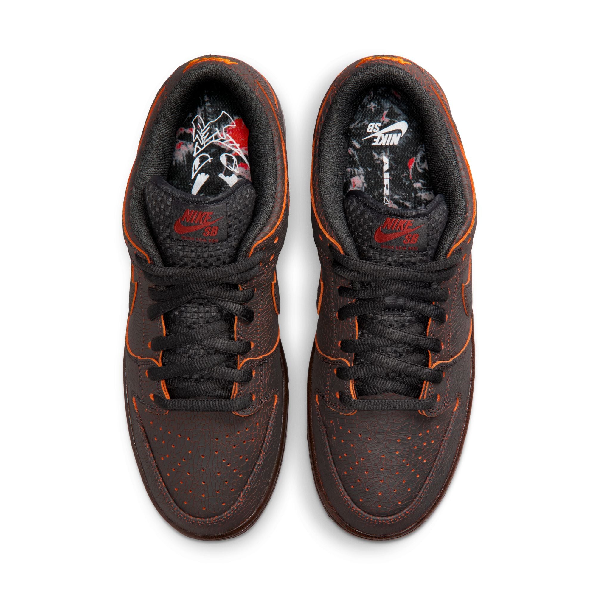 Krampus Nike SB Dunk Low Skate Shoe Top