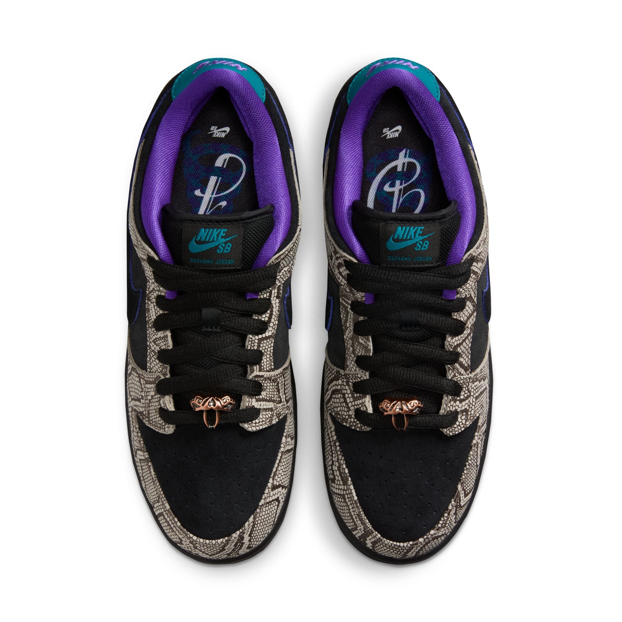 Dashawn Jordan Nike SB Dunk Low Pro Skate Shoe Top