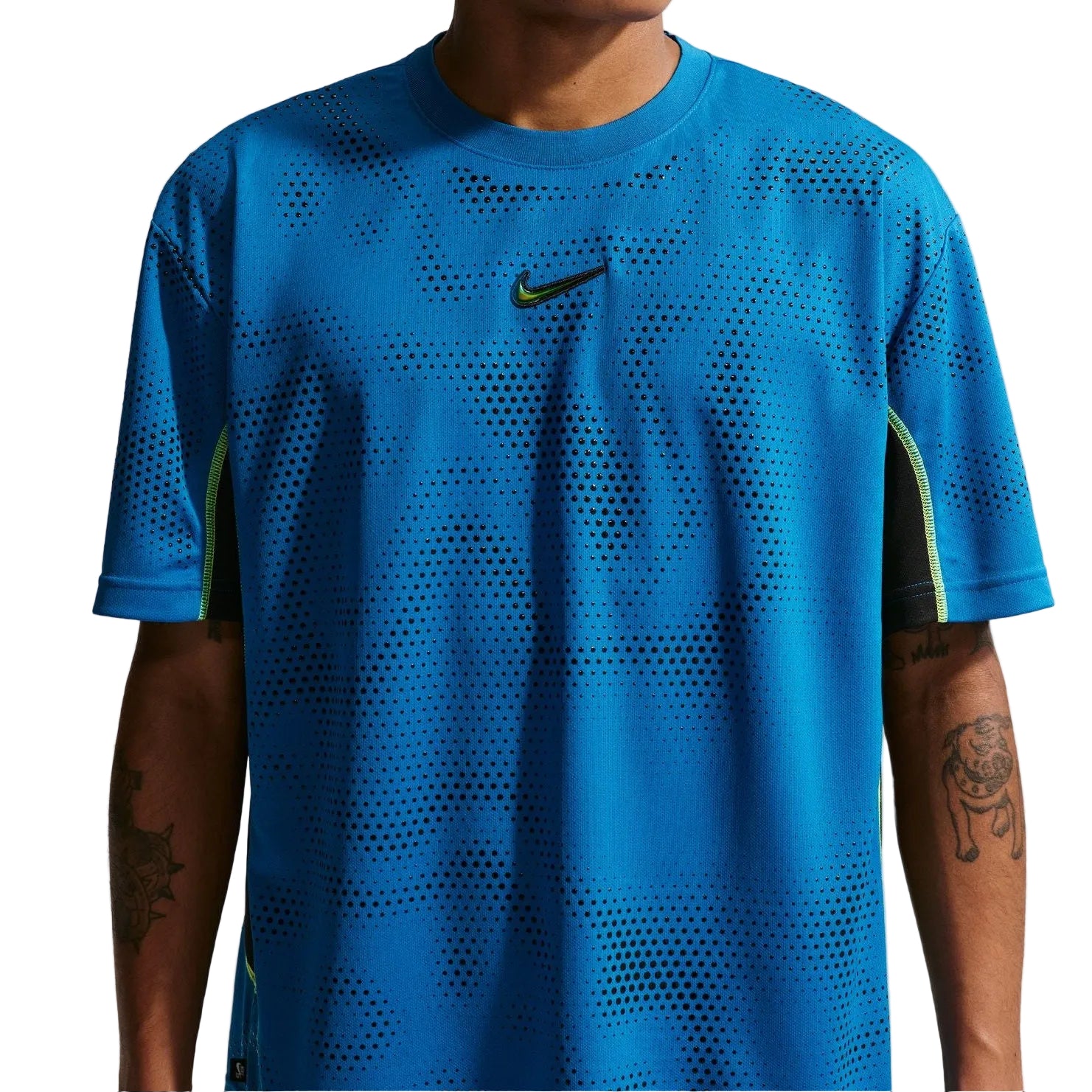 Blue Ishod Wair Nike SB Jersey Detail