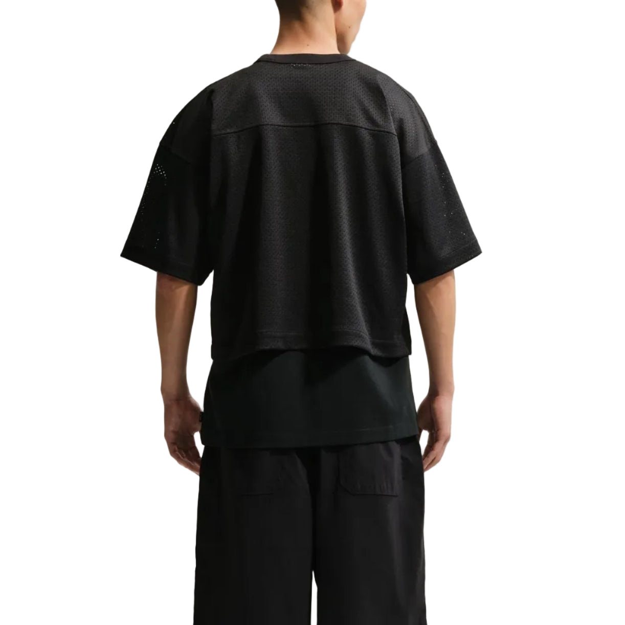 Black Mesh Nike SB Football Jersey Back