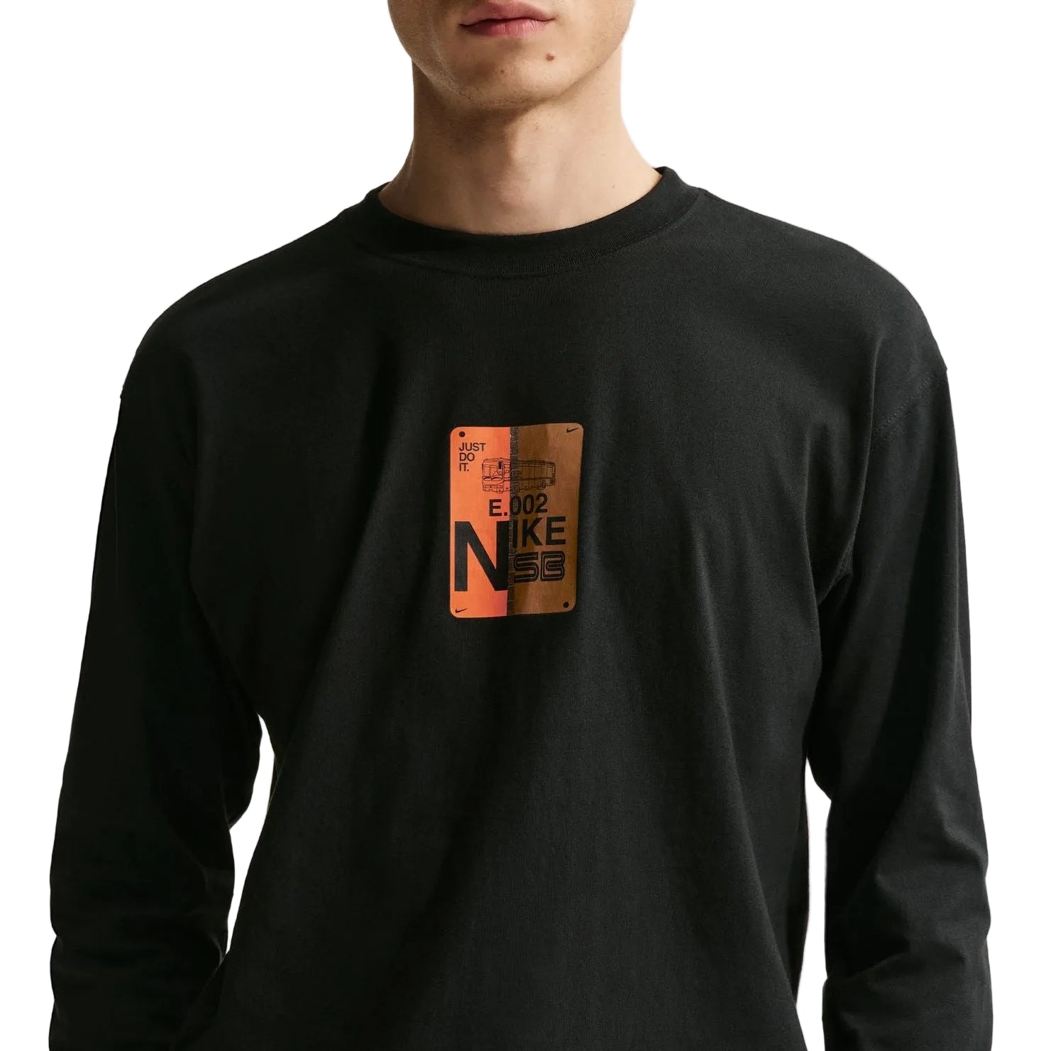 Black Muni Fast Pass Nike SB Long Sleeve Tee Detail