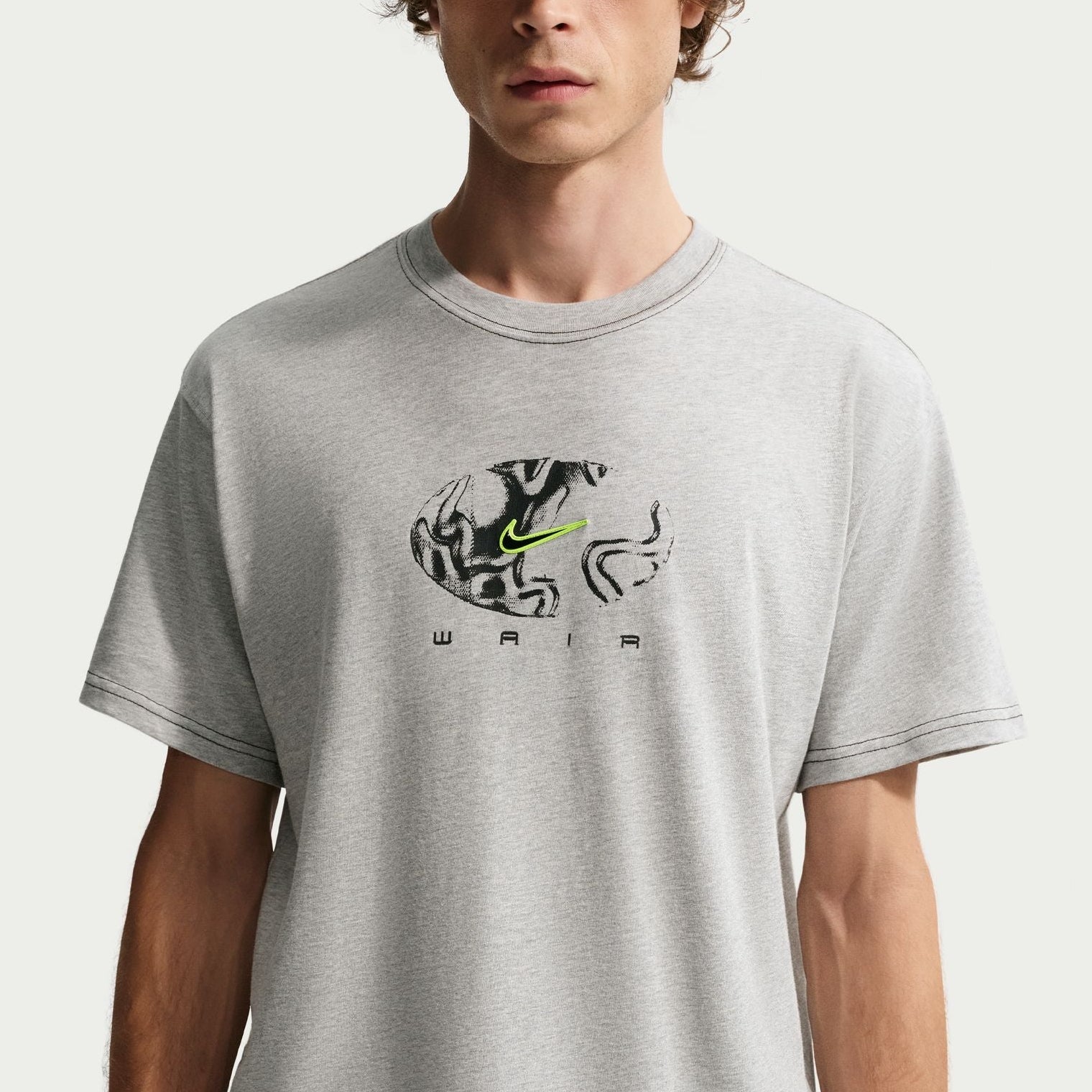 Grey Ishod Wair Nike SB Tee Detail