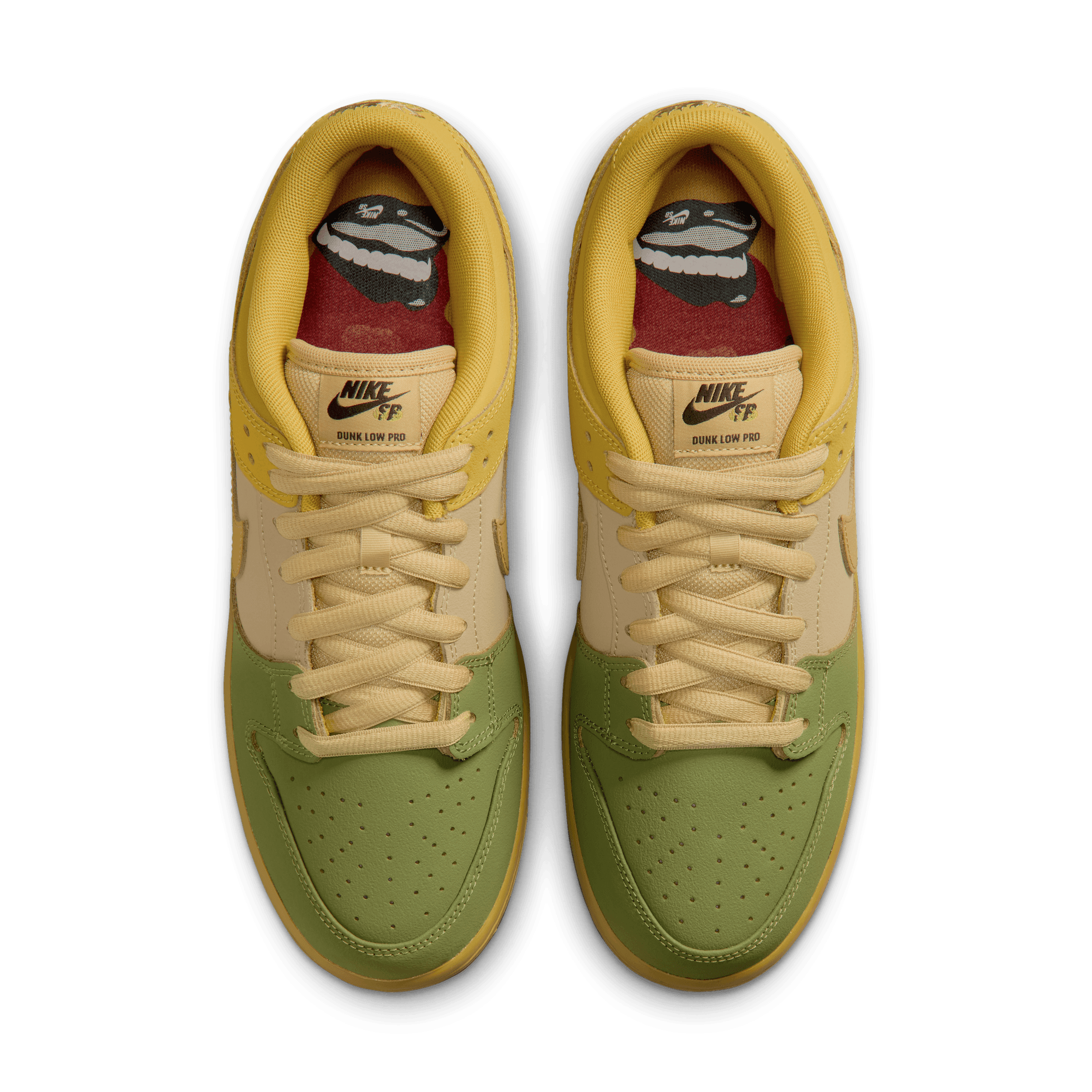Hatch Chili Nike SB Dunk Low Skate Shoe Top