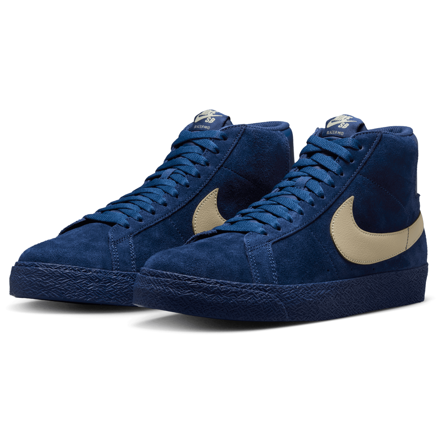 Coastal Blue Blazer Mid Nike SB Skate Shoe Front