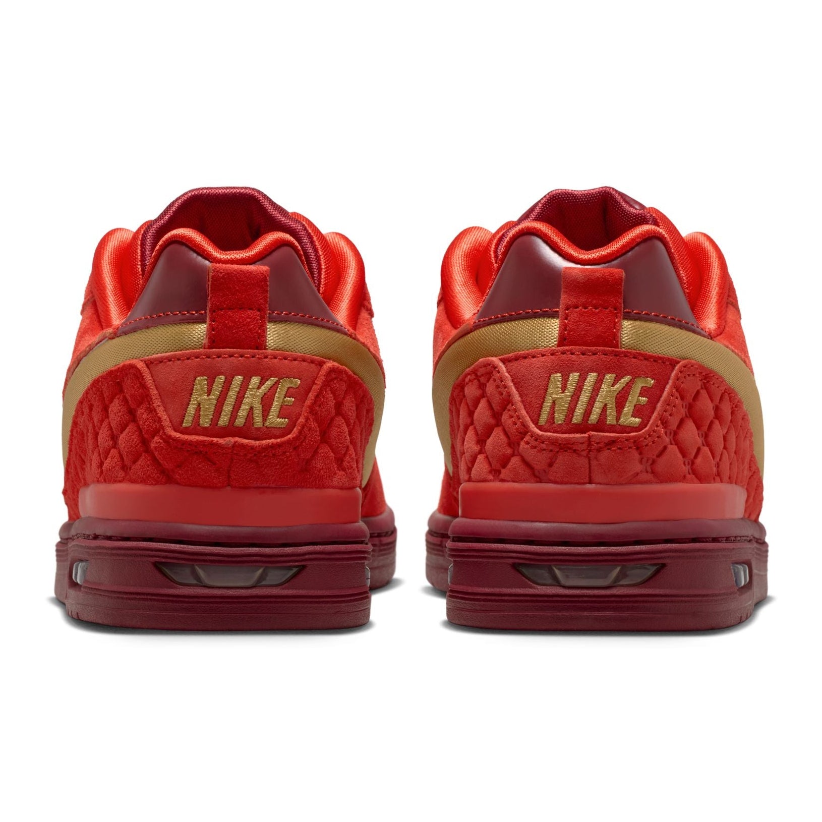 Nike SB Zoom Air Paul Rodriguez Low Skateboard Shoe - Habanero Red/Clu