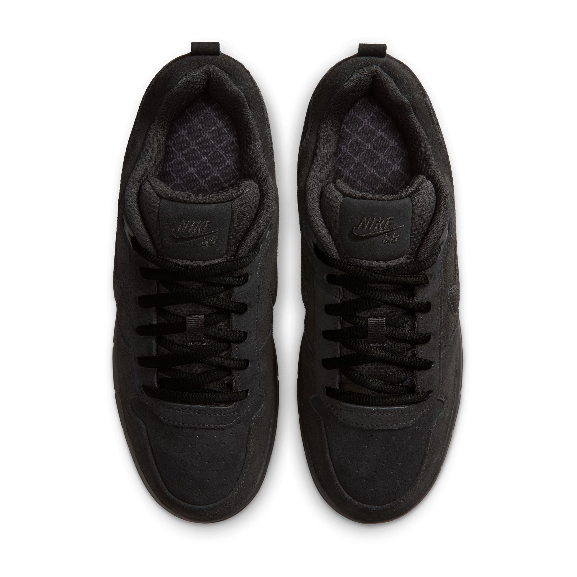 Black/Gum P-Rod Nike SB Skate Shoe Top