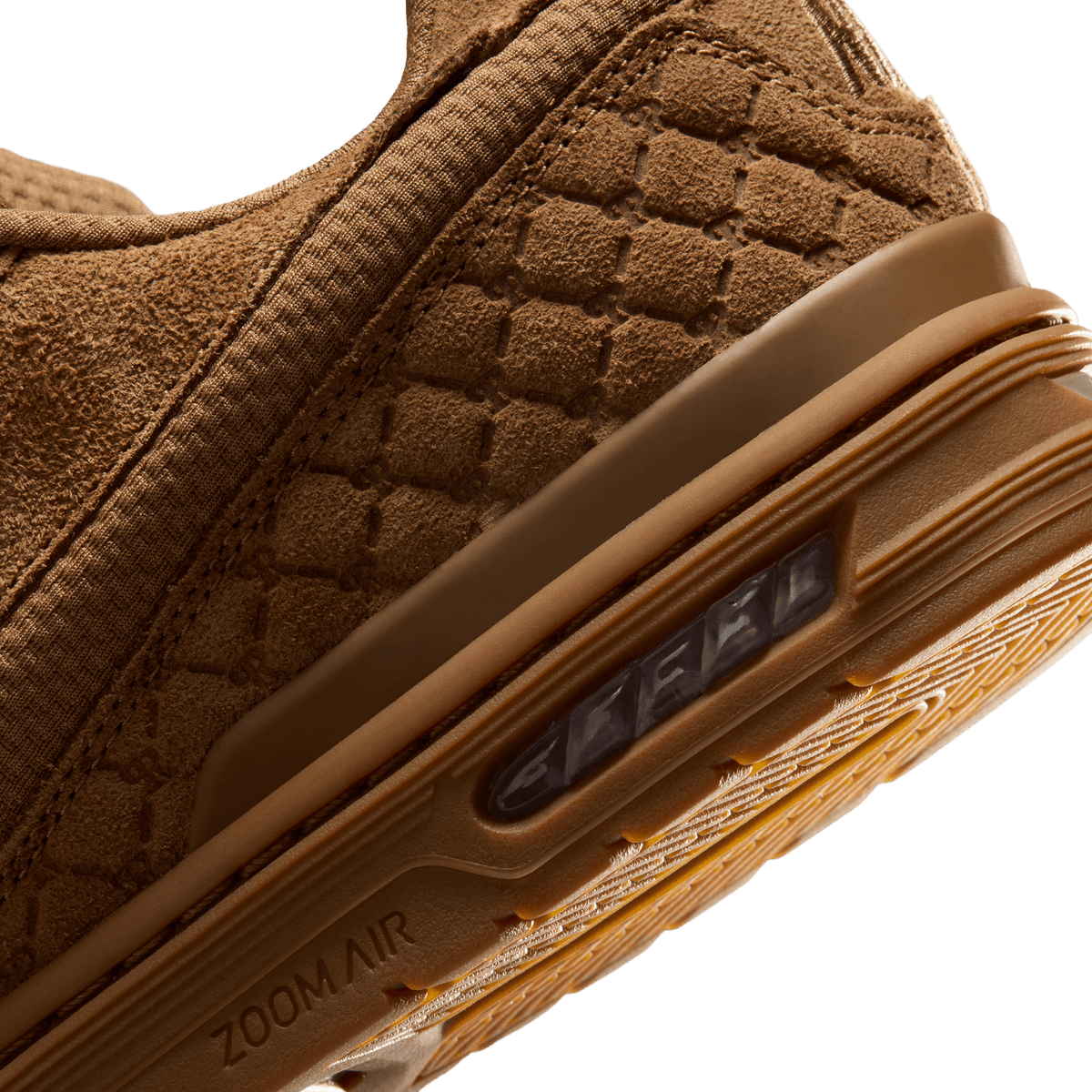 Wheat Paul Rodriguez 1 Nike SB Skate Shoe Detail