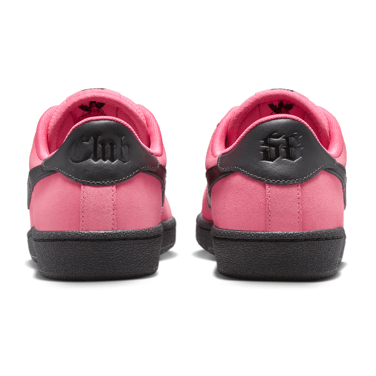 Hyper Pink Nike SB Tennis Classic Skate Shoe Back