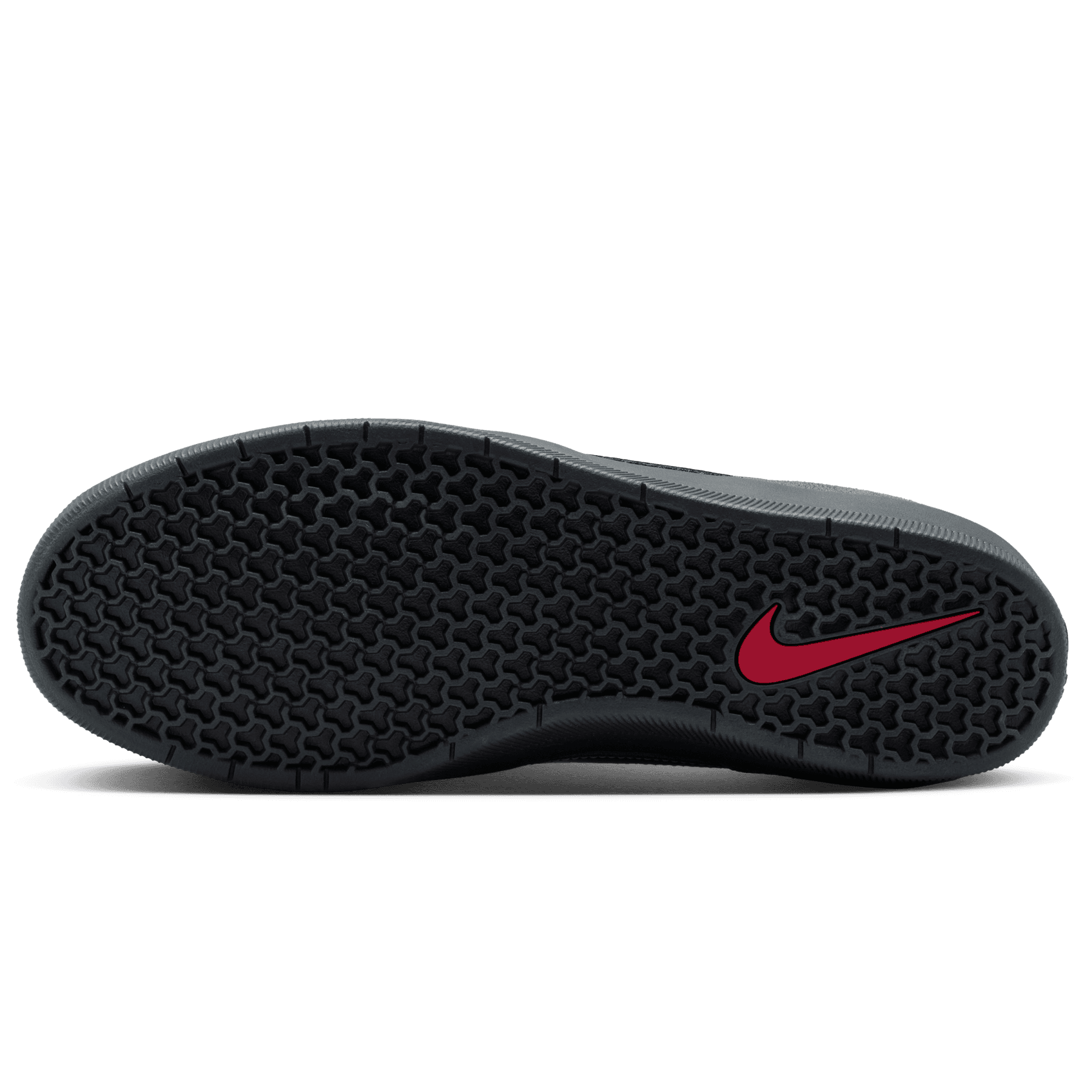 Black/Dark Grey Force 58 Nike SB Skate Shoe Bottom
