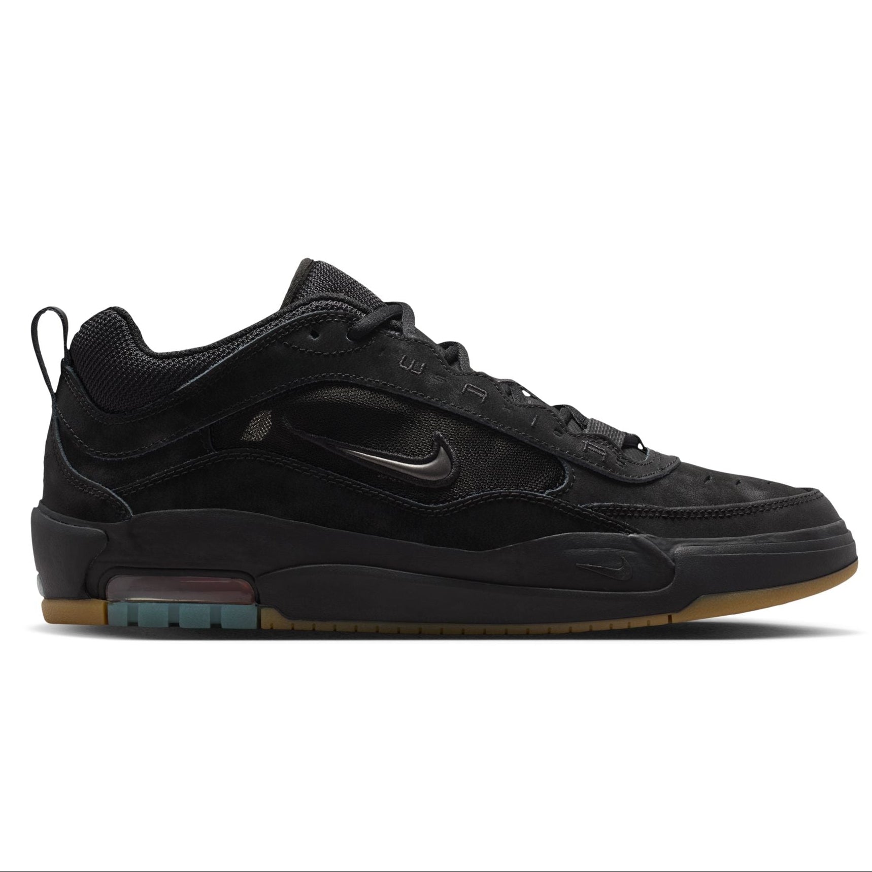 Black/Gum Air Max Ishod Nike SB Skate Shoe