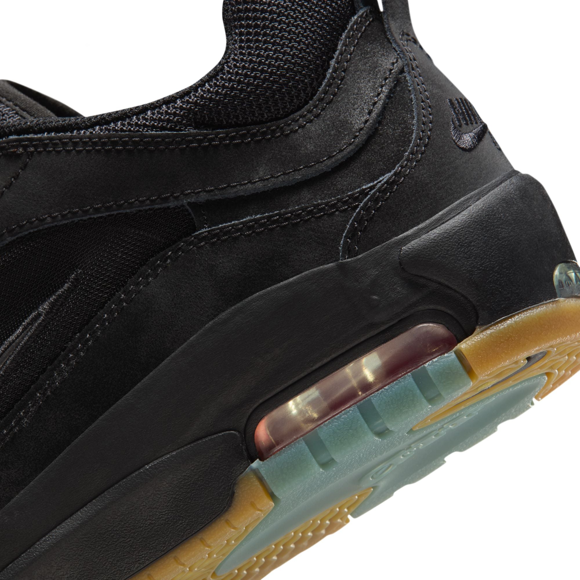 Black/Gum Air Max Ishod Nike SB Skate Shoe Detail