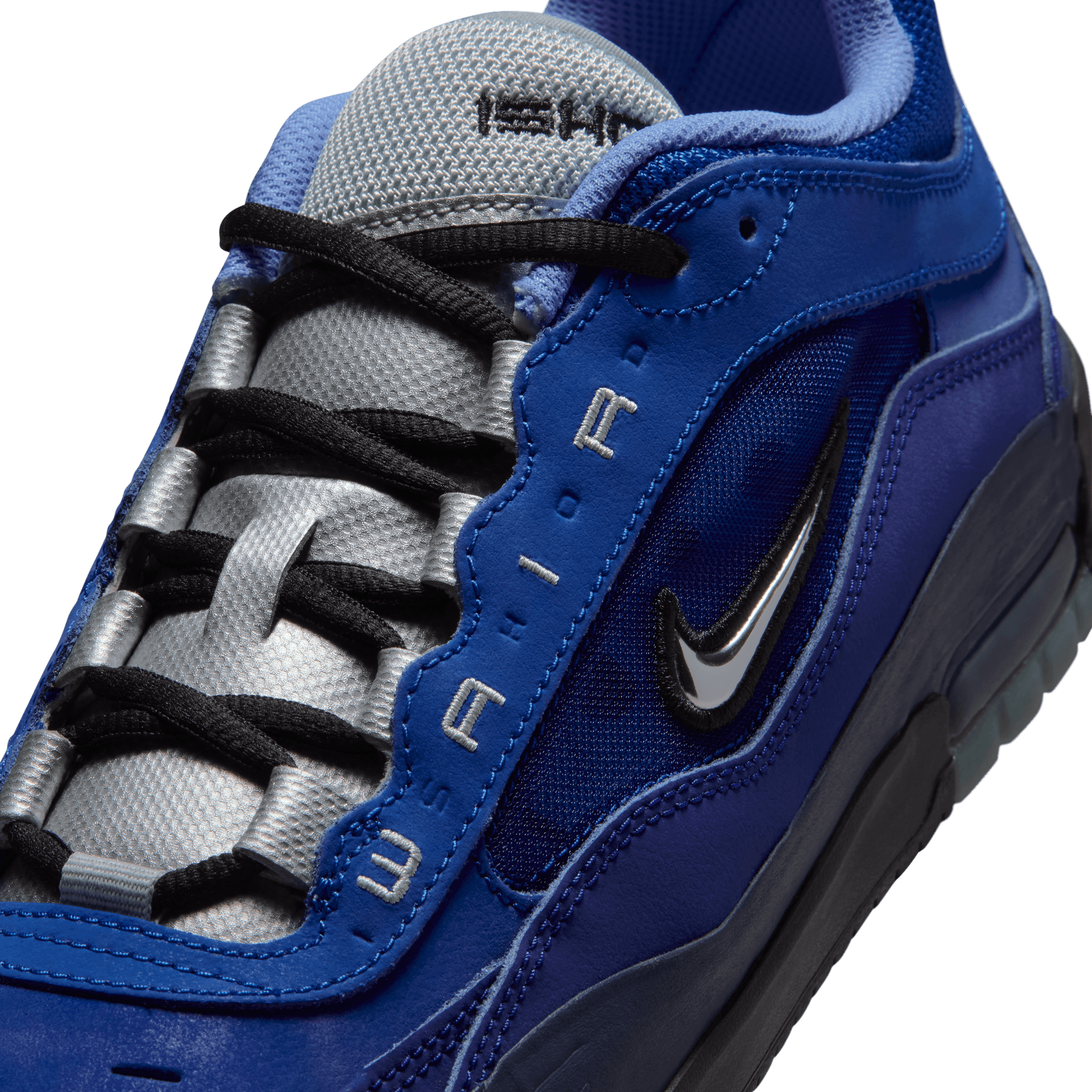 Blue Void Ishod Air Max Nike SB Skate Shoe Detail