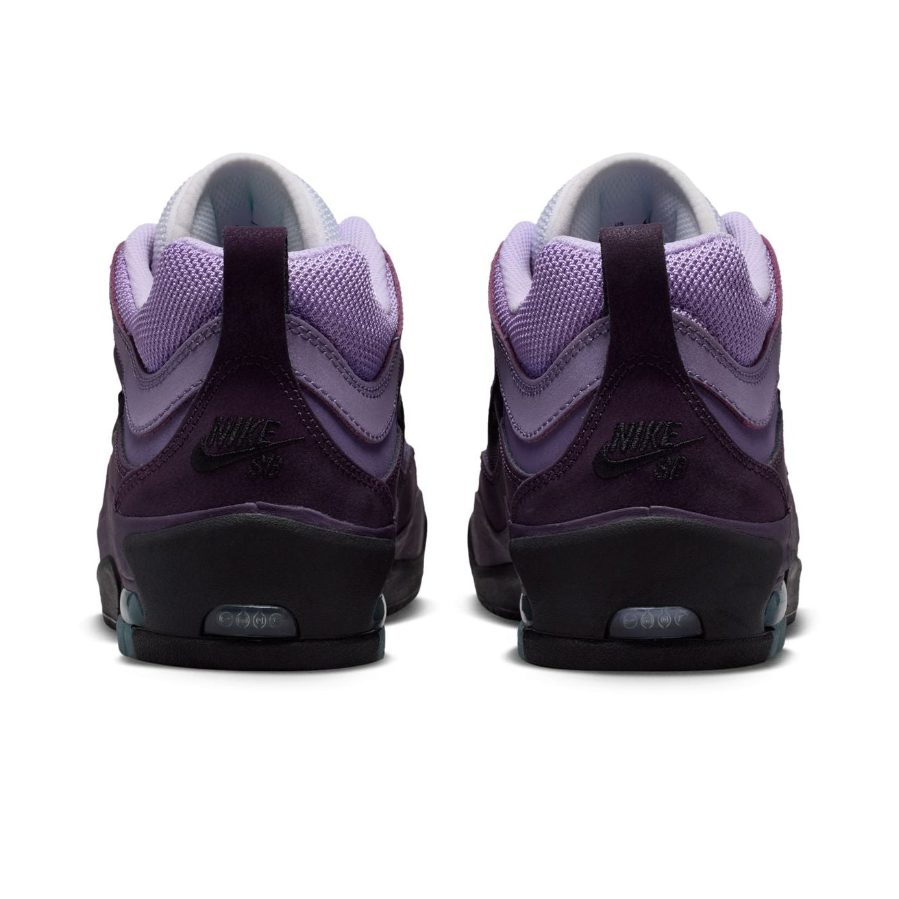 Purple Ishod Wair 2 Airmax Nike SB Skate Shoe Back