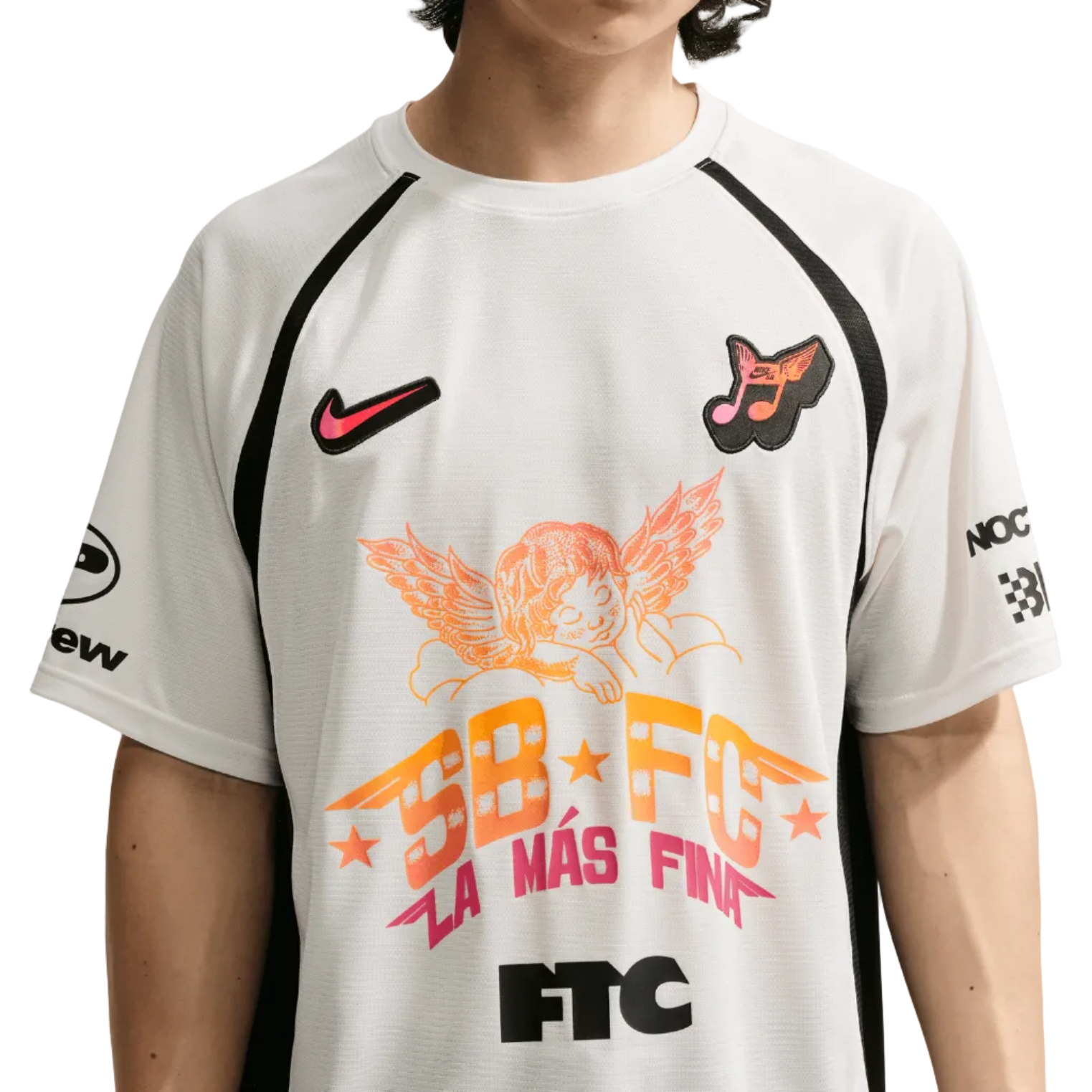 Club 58 Nike SB Jersey Detail