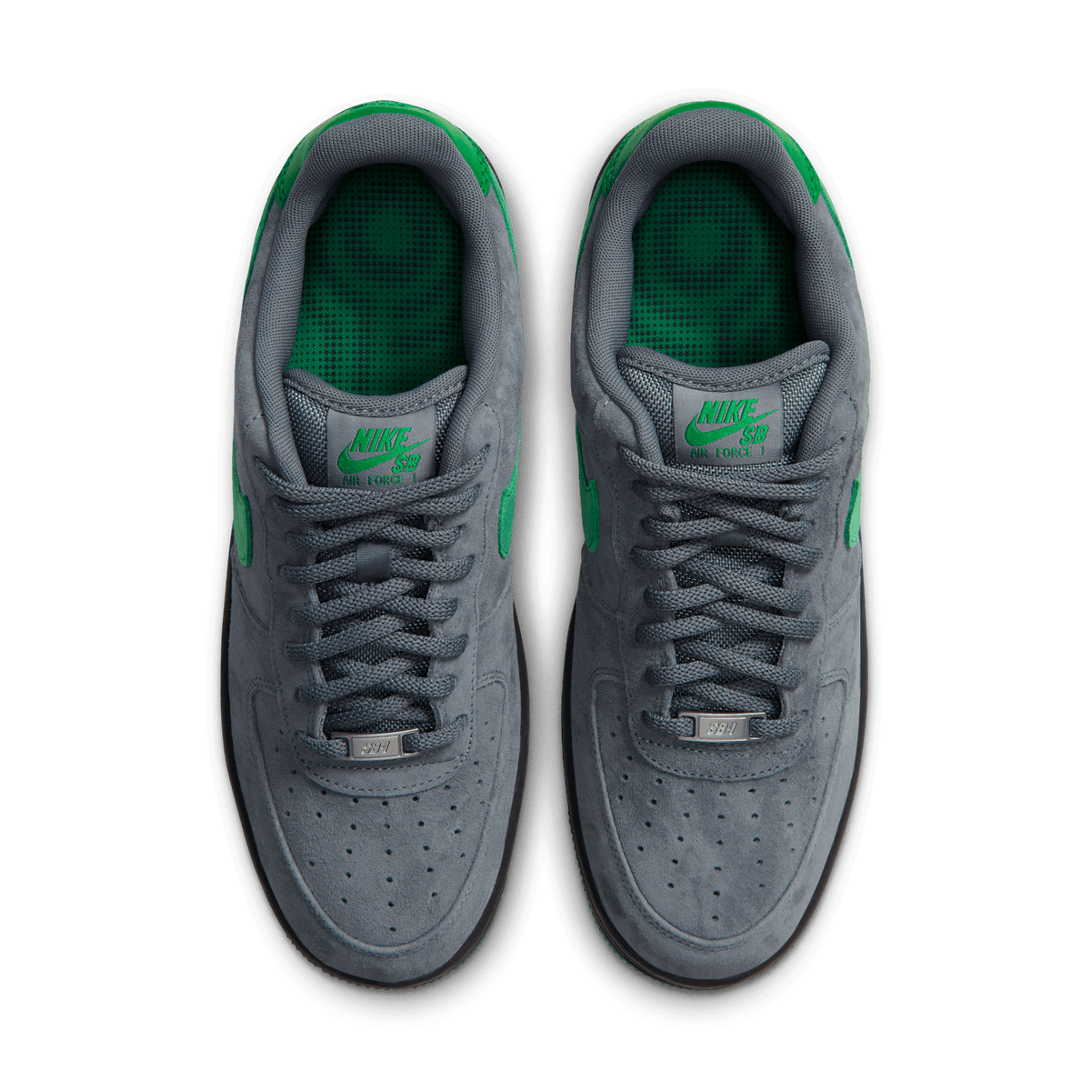 Nocturnal Air Force 1 Nike SB Skate Shoe Top