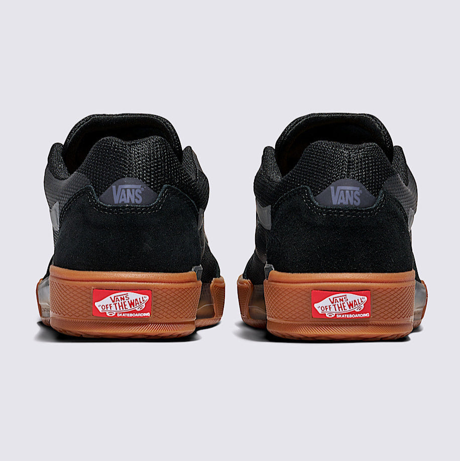 Black/Gum AVE 2.0 Vans Skate Shoe Back