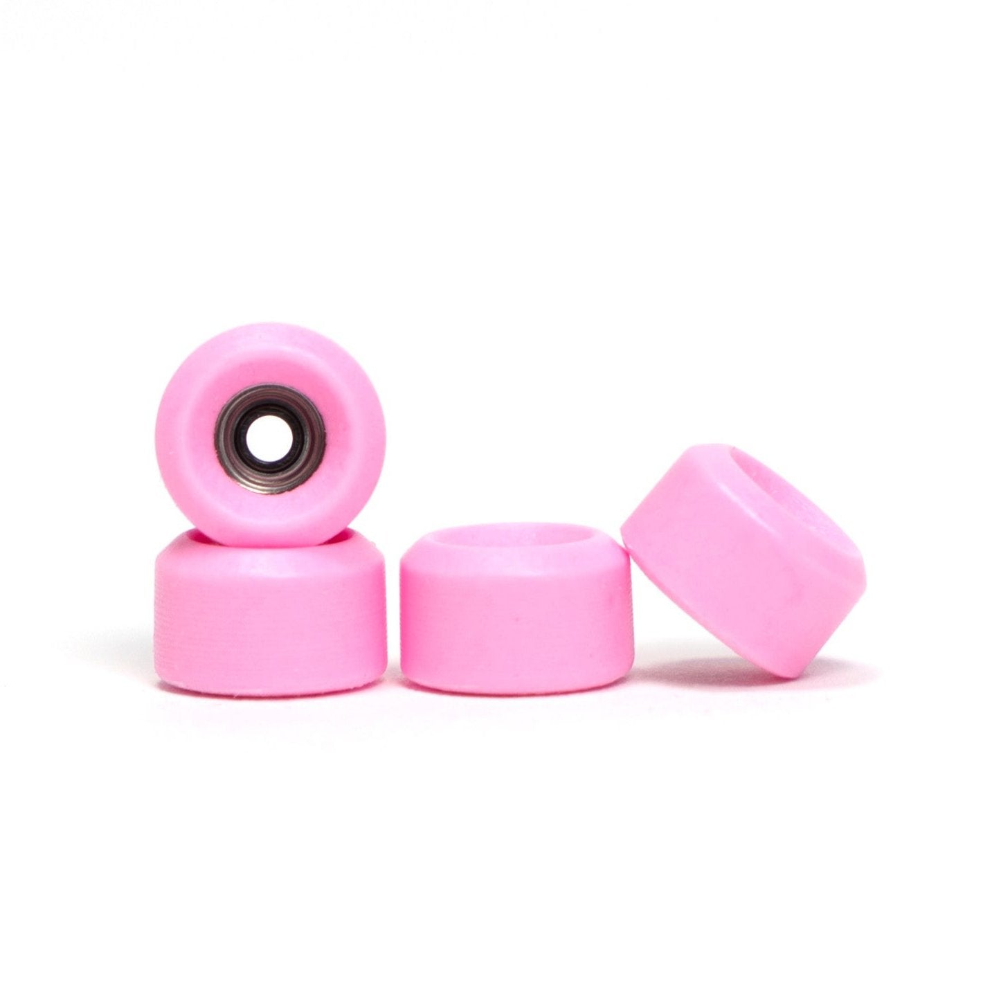 Pink Conical Abstract Urethane Fingerboard Wheels