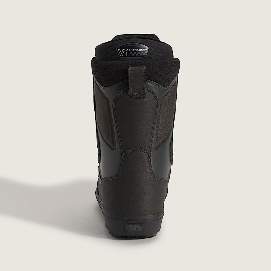 Faded Black Aura OG Vans Snowboard Boots Back