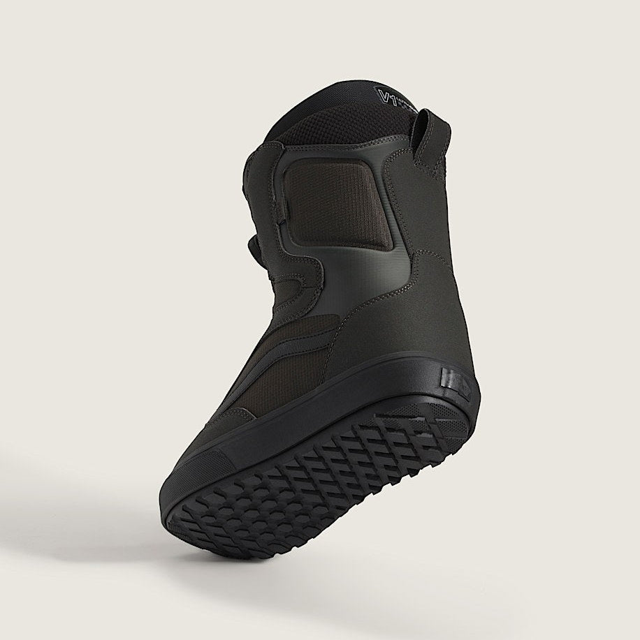 Faded Black Aura OG Vans Snowboard Boots Back