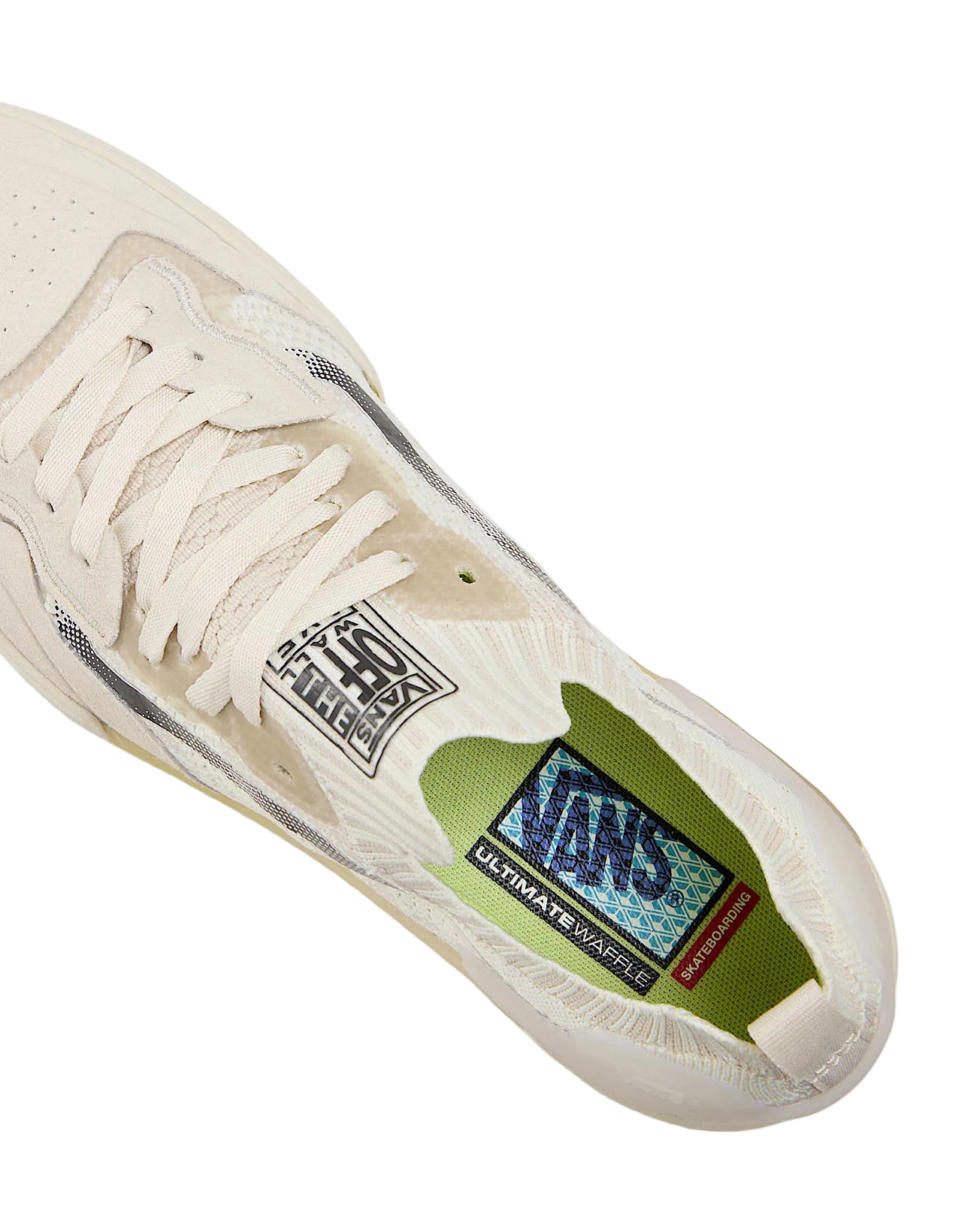 2.0 AVE Cream Vans Knit Shoe Detail