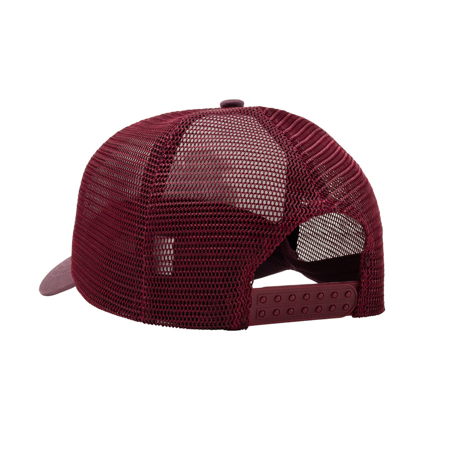 Maroon Big Shoes Frog Trucker Hat