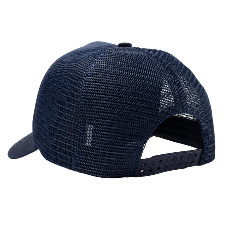 Navy Big Shoes Frog Trucker Hat
