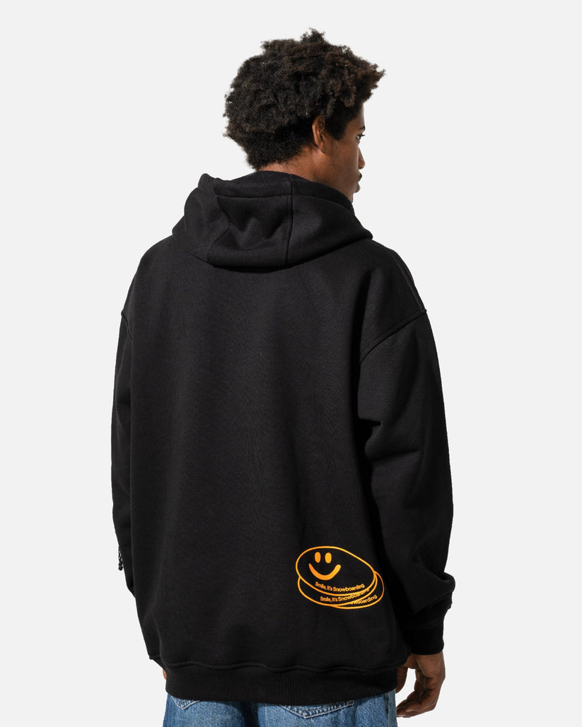 Black Snowproof Bataleon Hoodie Back