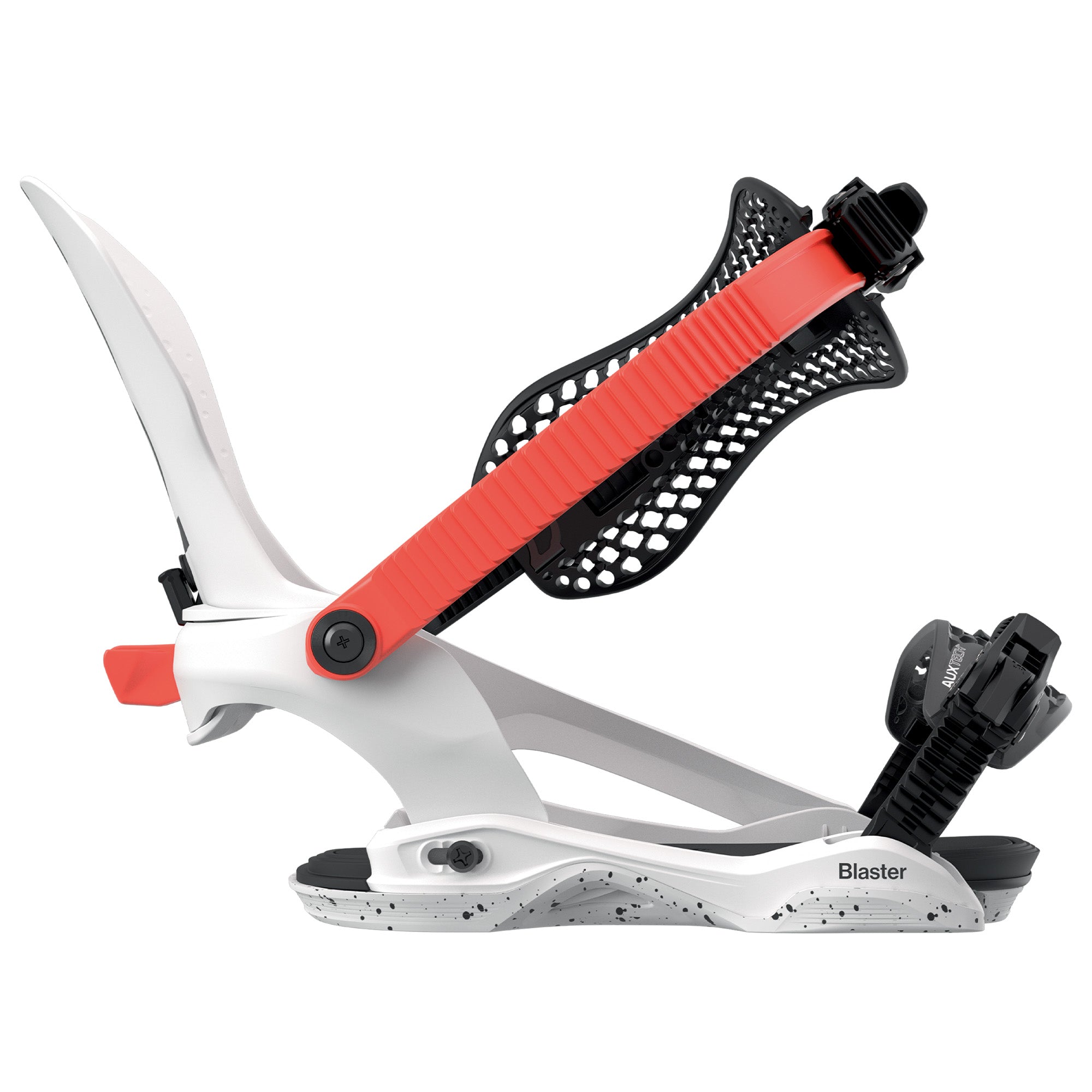 Bataleon 2026 Blaster Asymwrap FASE Snowboard Bindings - White