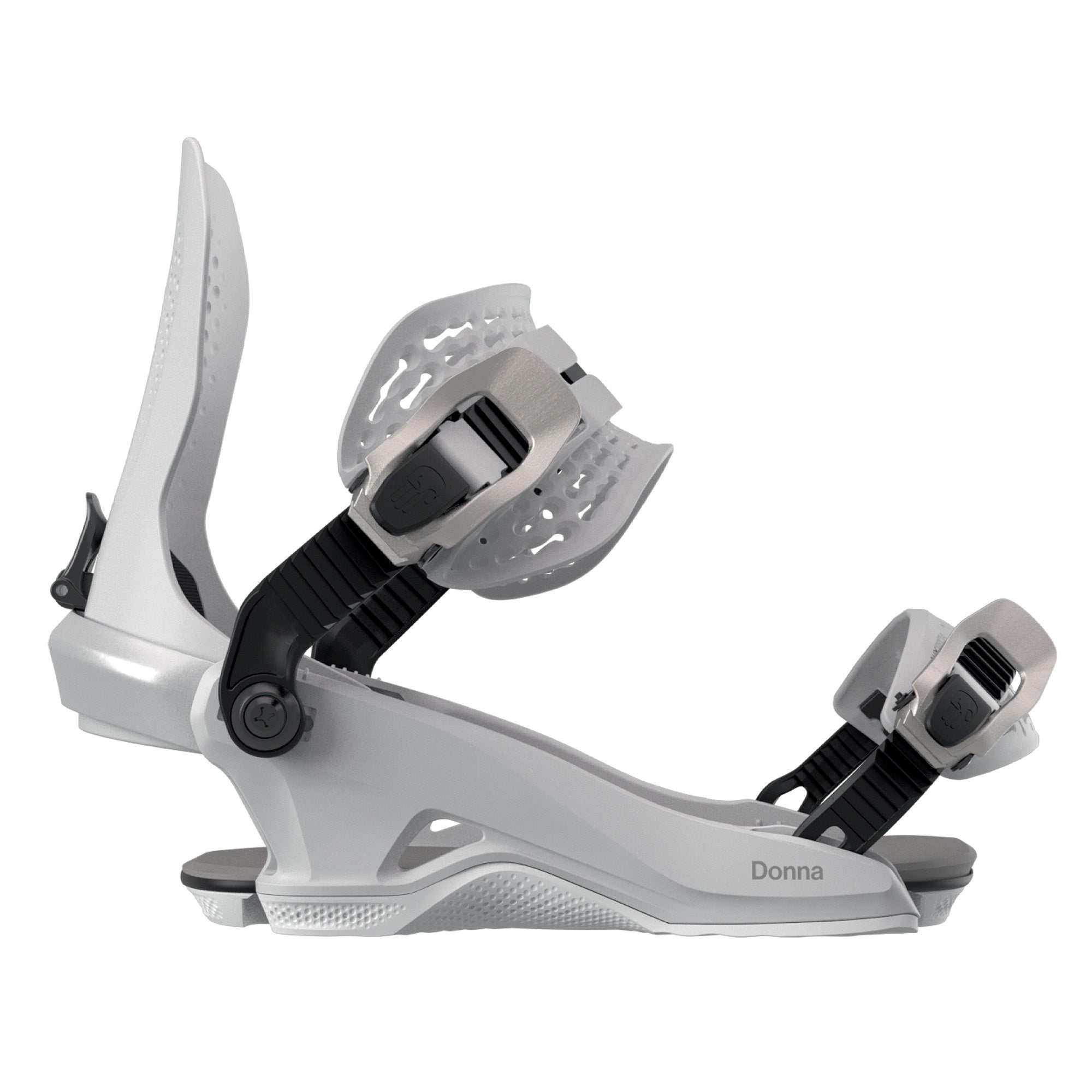 Bataleon 2026 Women's Donna Heelwrap Snowboard Bindings - Deloreon Grey