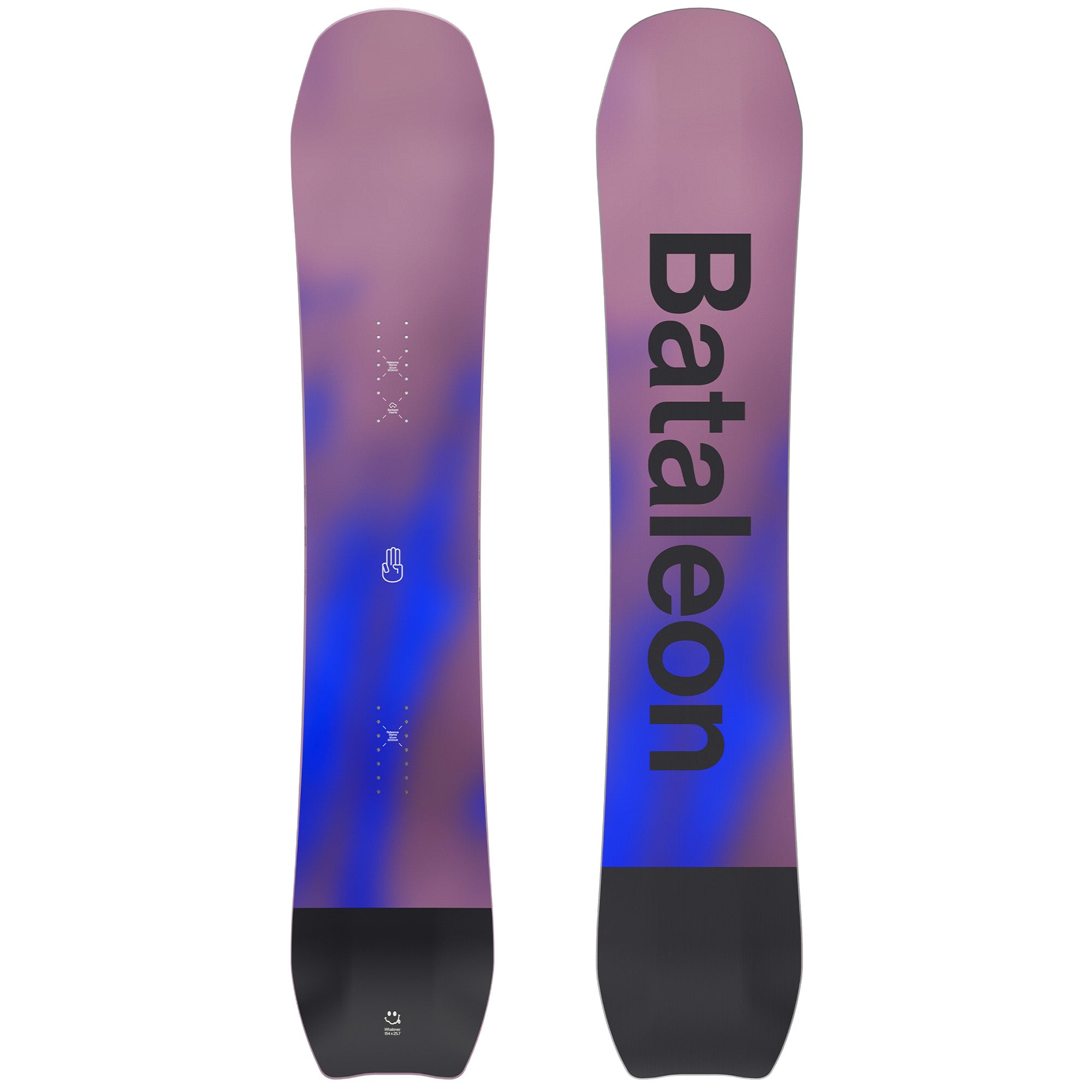 2026 Bataleon Whatever snowboard purple and blue