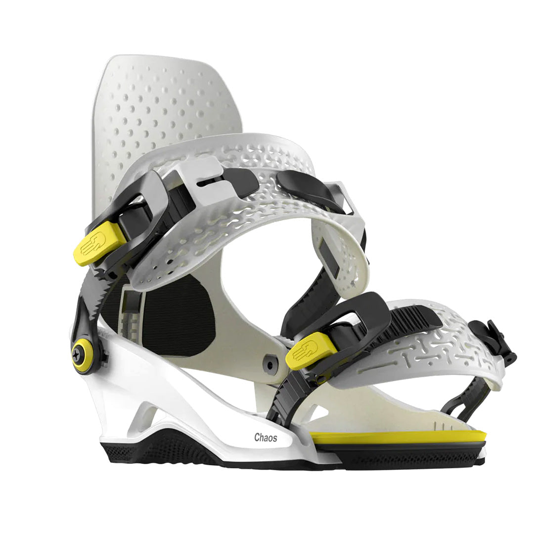 White 2025 Chaos Heelwrap Bataleon Bindings