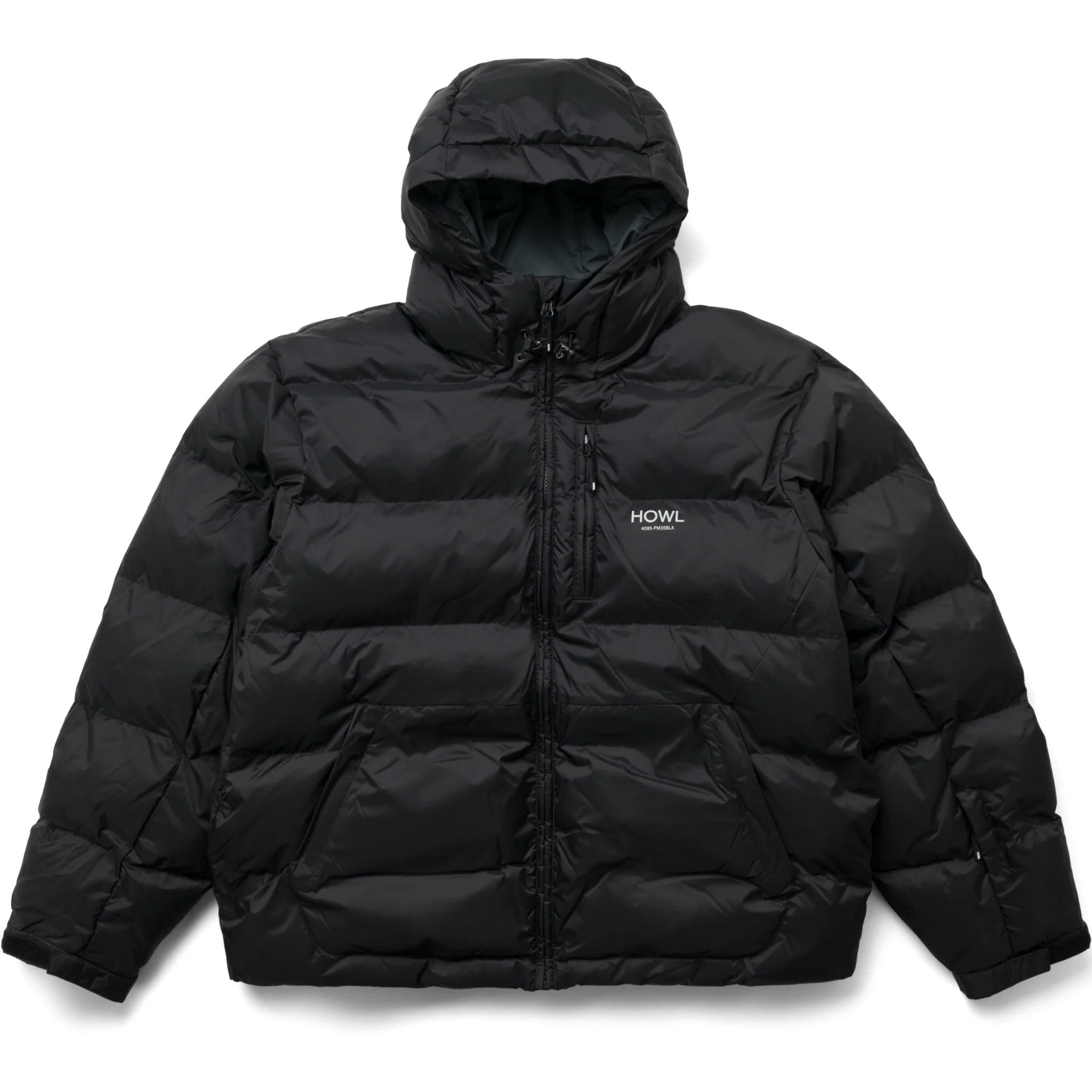 Black Puffy Howl Jacket