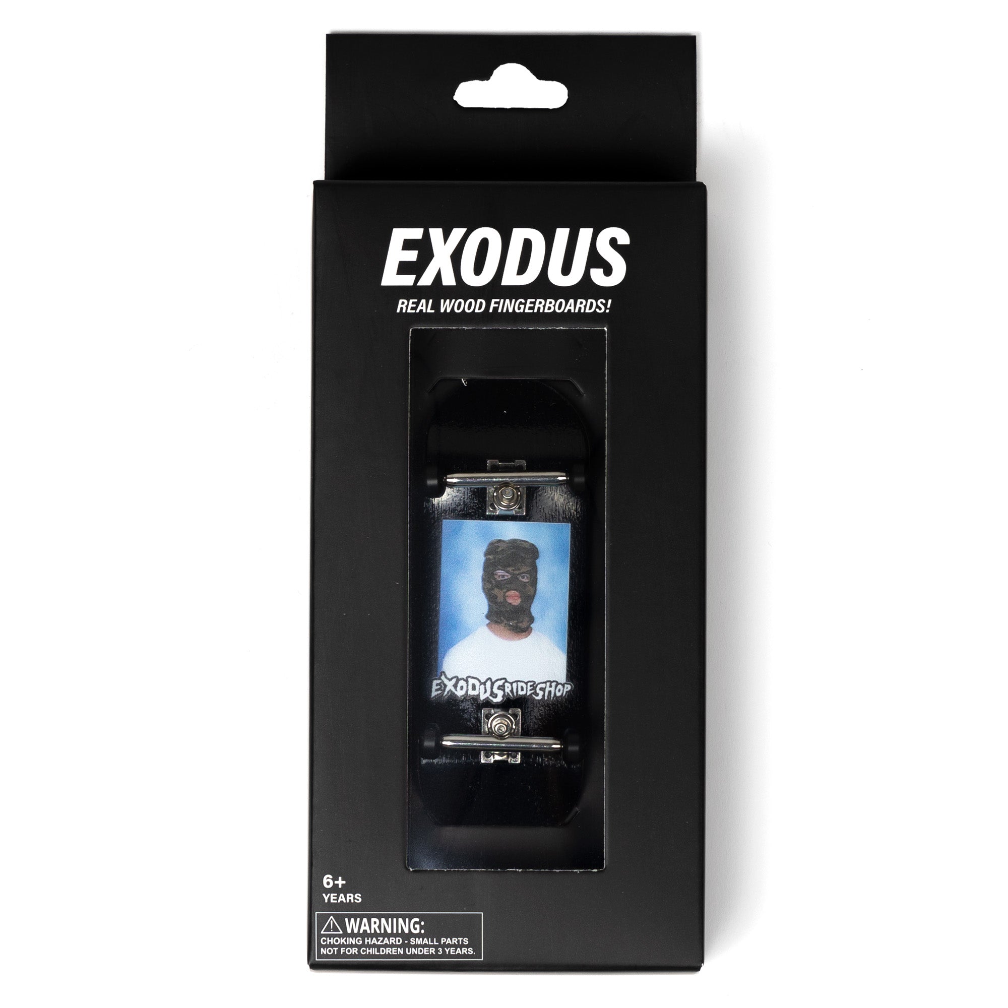 Black Exodus Skimask Complete Fingerboard Packaging