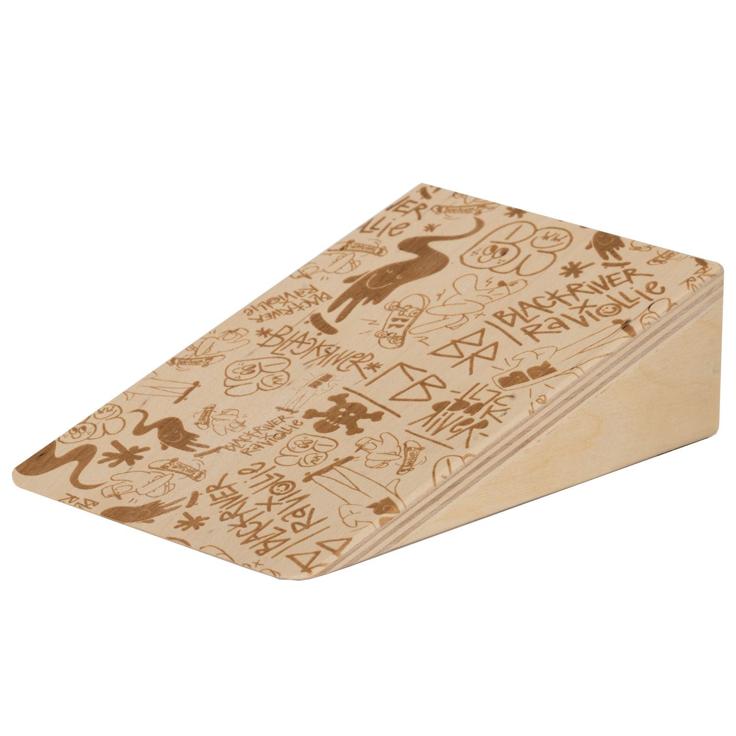 Blackriver Ramps Fingerboard Pocket Kicker - Raviollie Edition