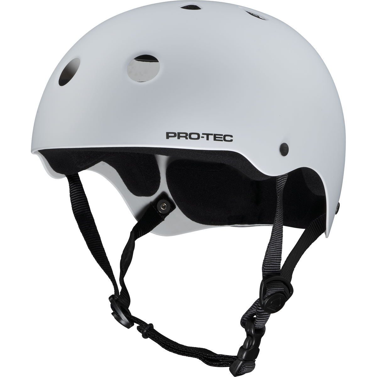 Matte White Classic Skate Pro-Tec Skate Helmet